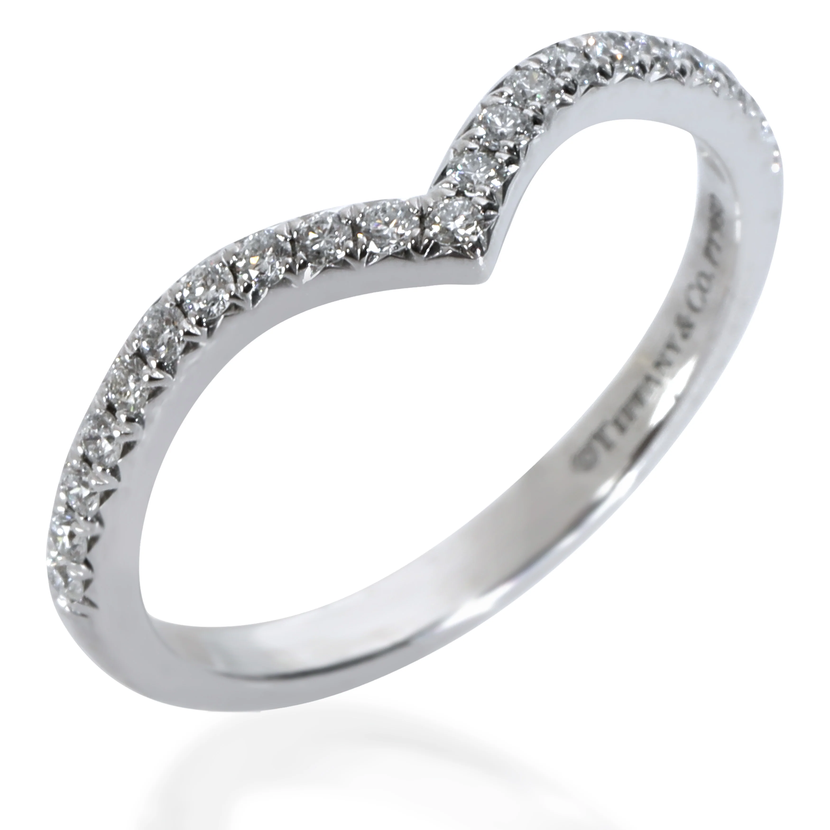Platinum Diamond Soleste V Band - Image 3