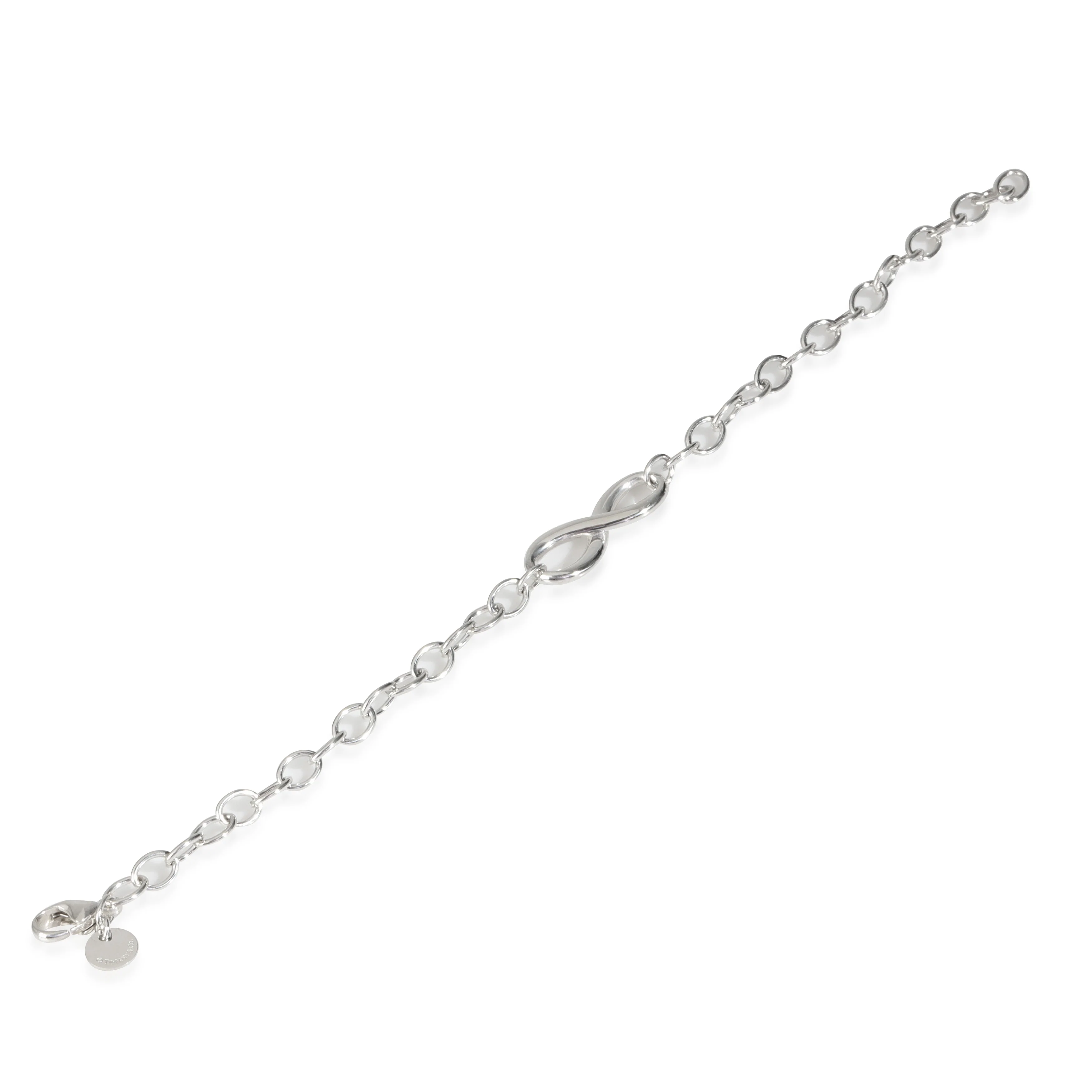 Sterling Silver  Infinity Bracelet - Image 2