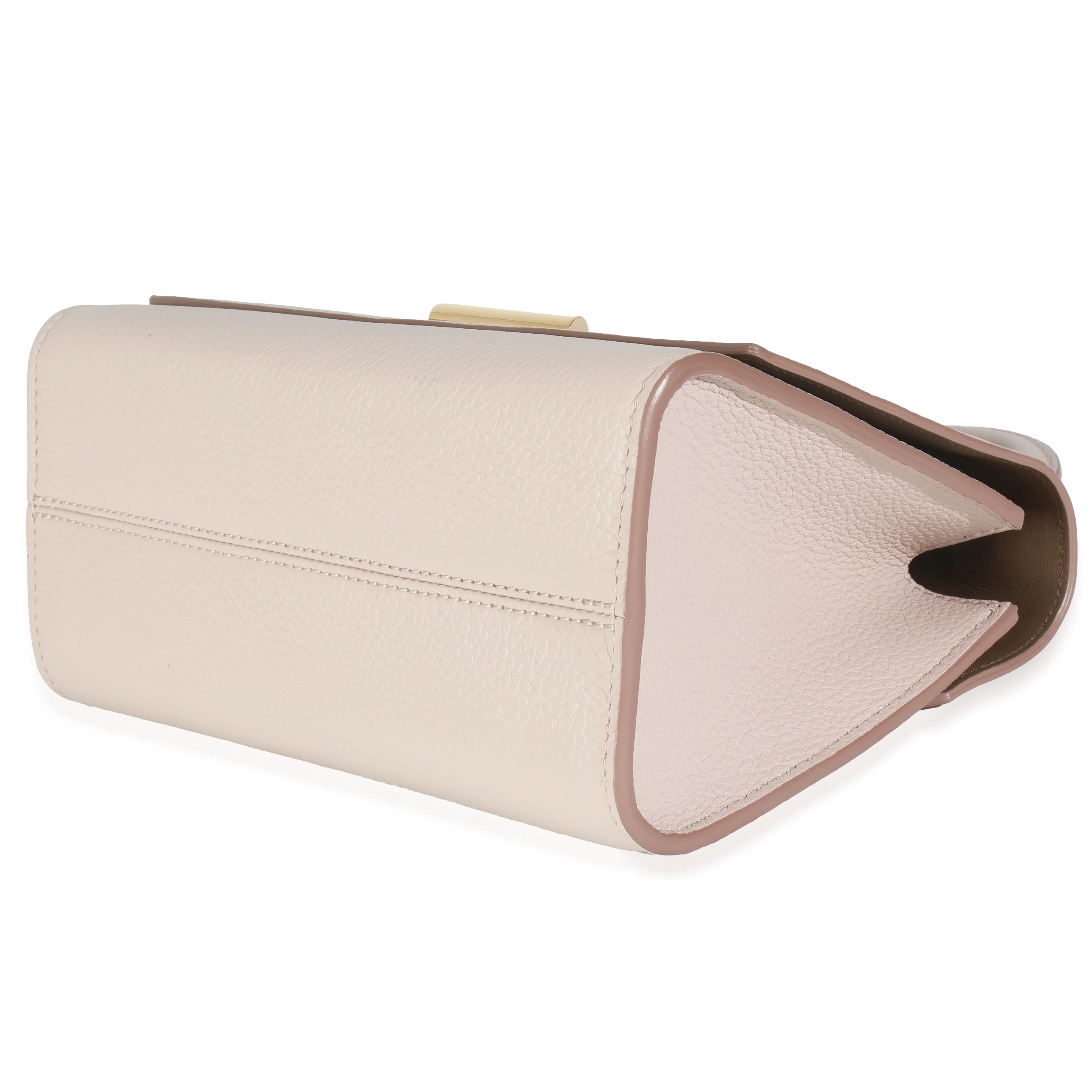 Greige Taurillon Twist One Handle PM - Image 6