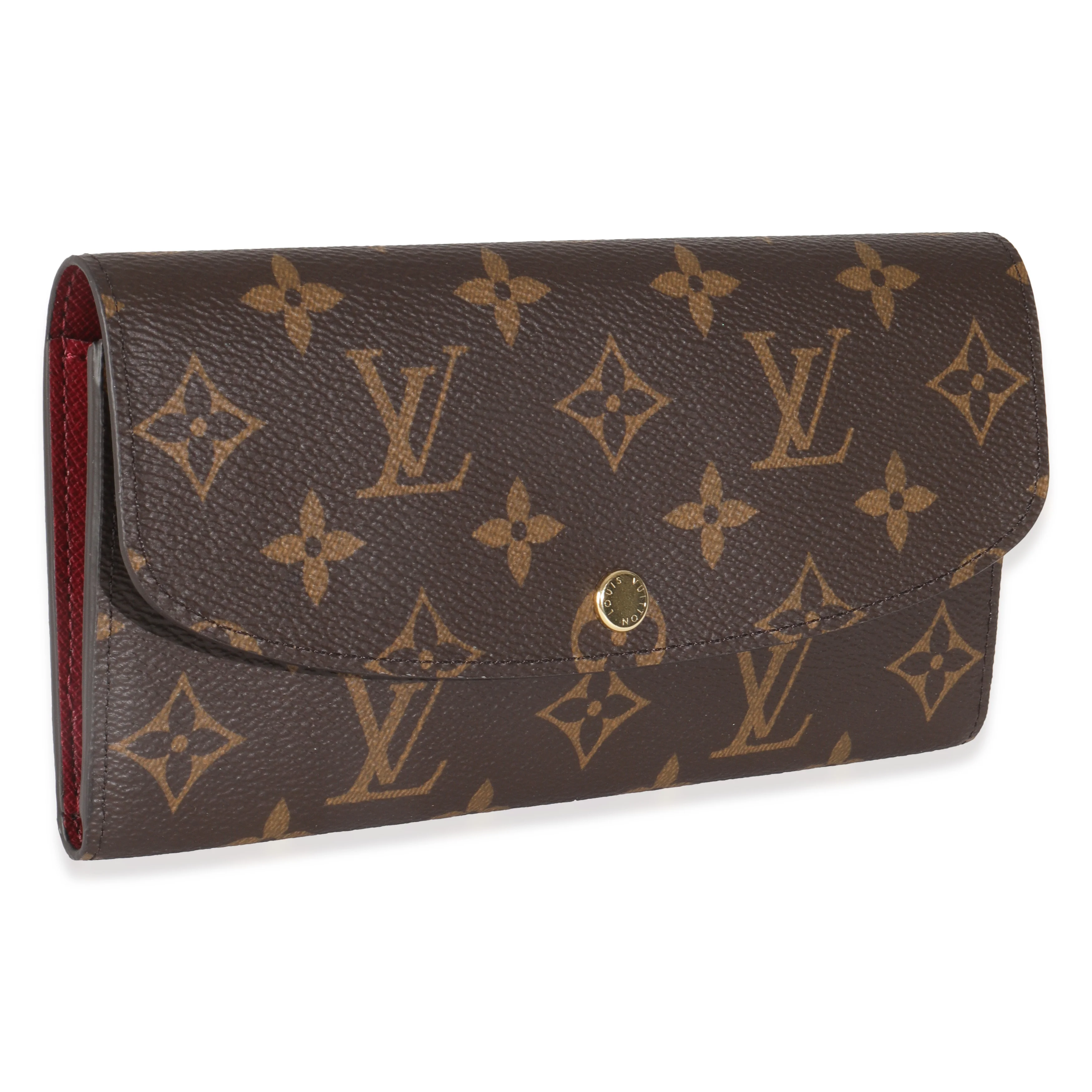Fuchsia Monogram Canvas Emilie Wallet - Image 3