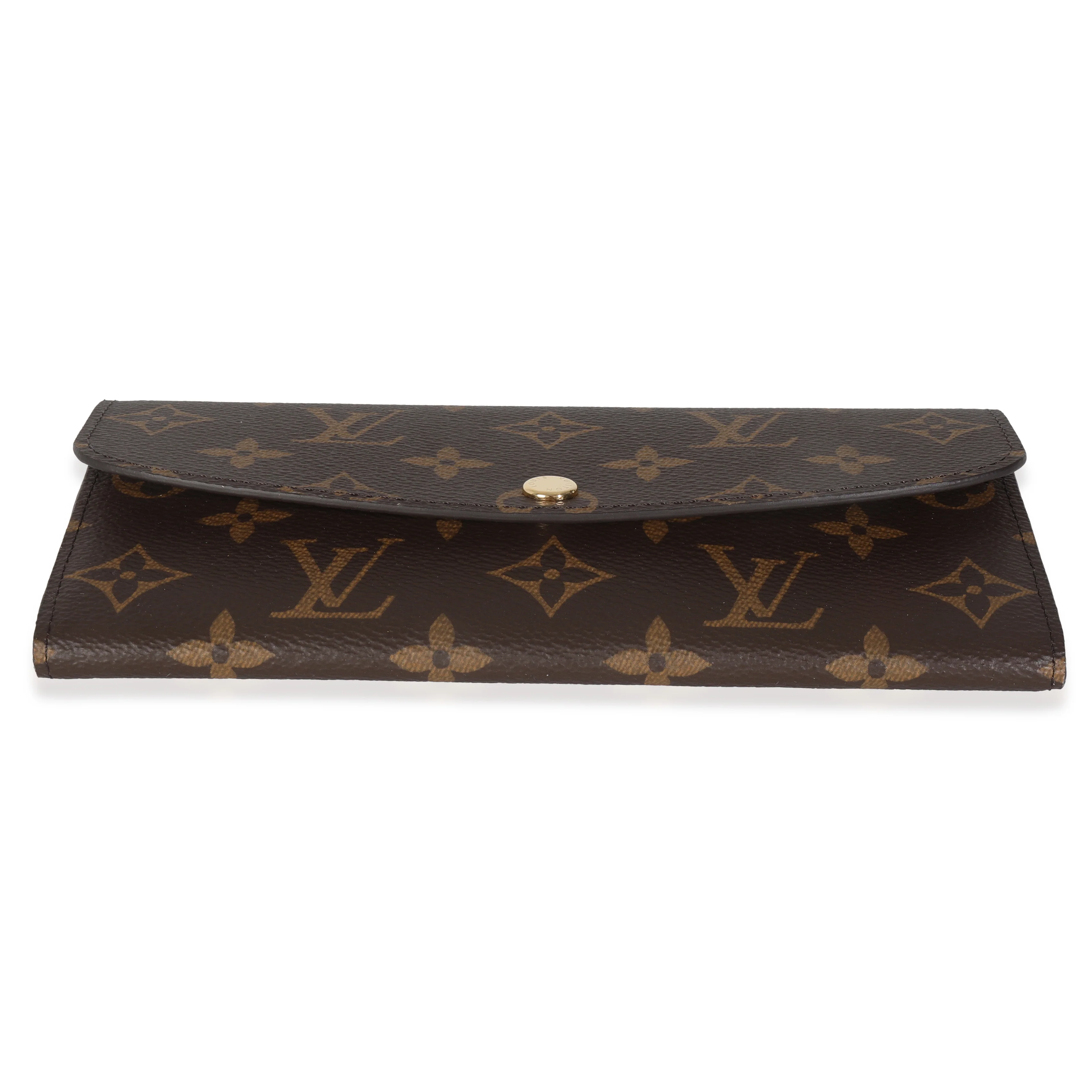 Fuchsia Monogram Canvas Emilie Wallet - Image 5