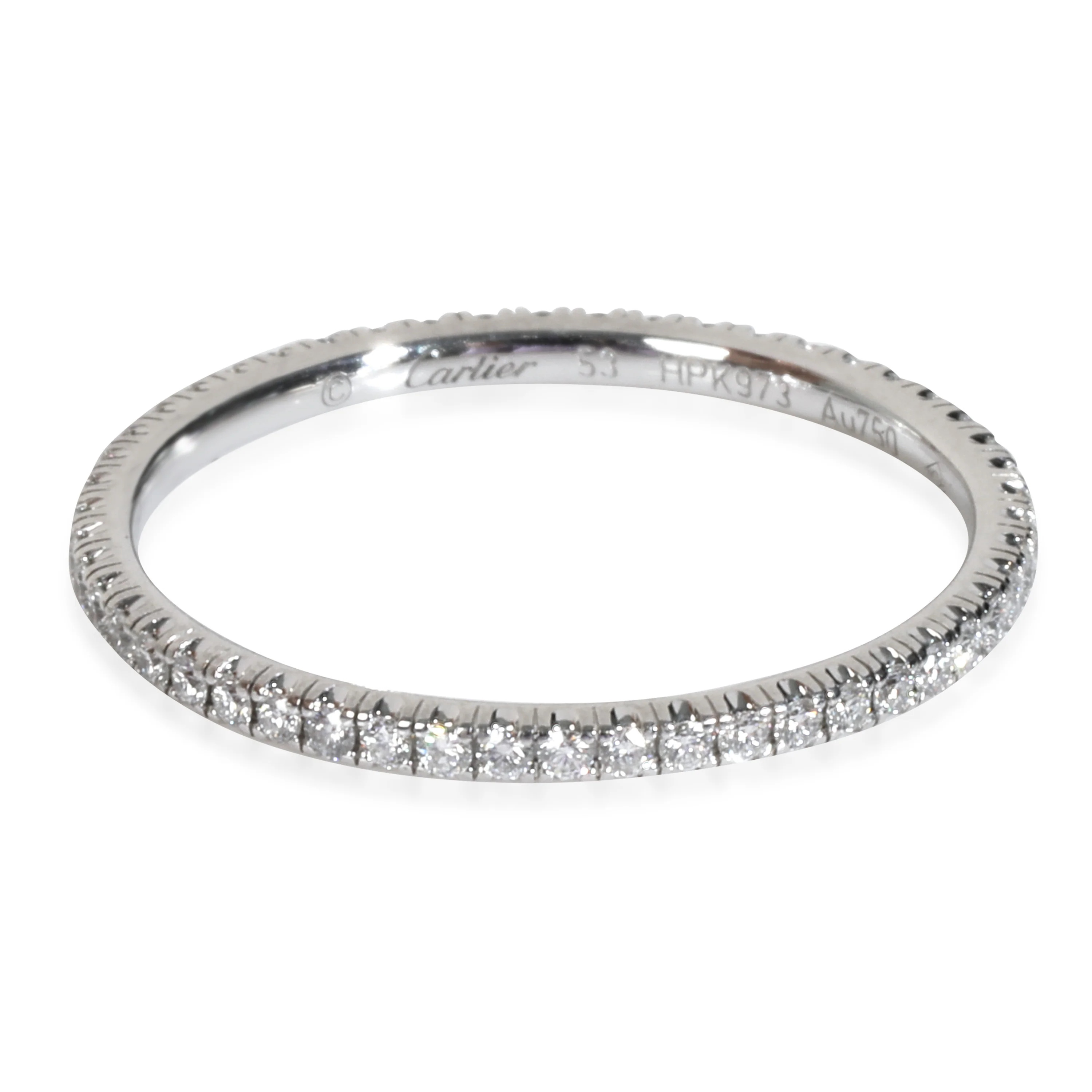 White Gold Diamond Etincelle Eternity Band