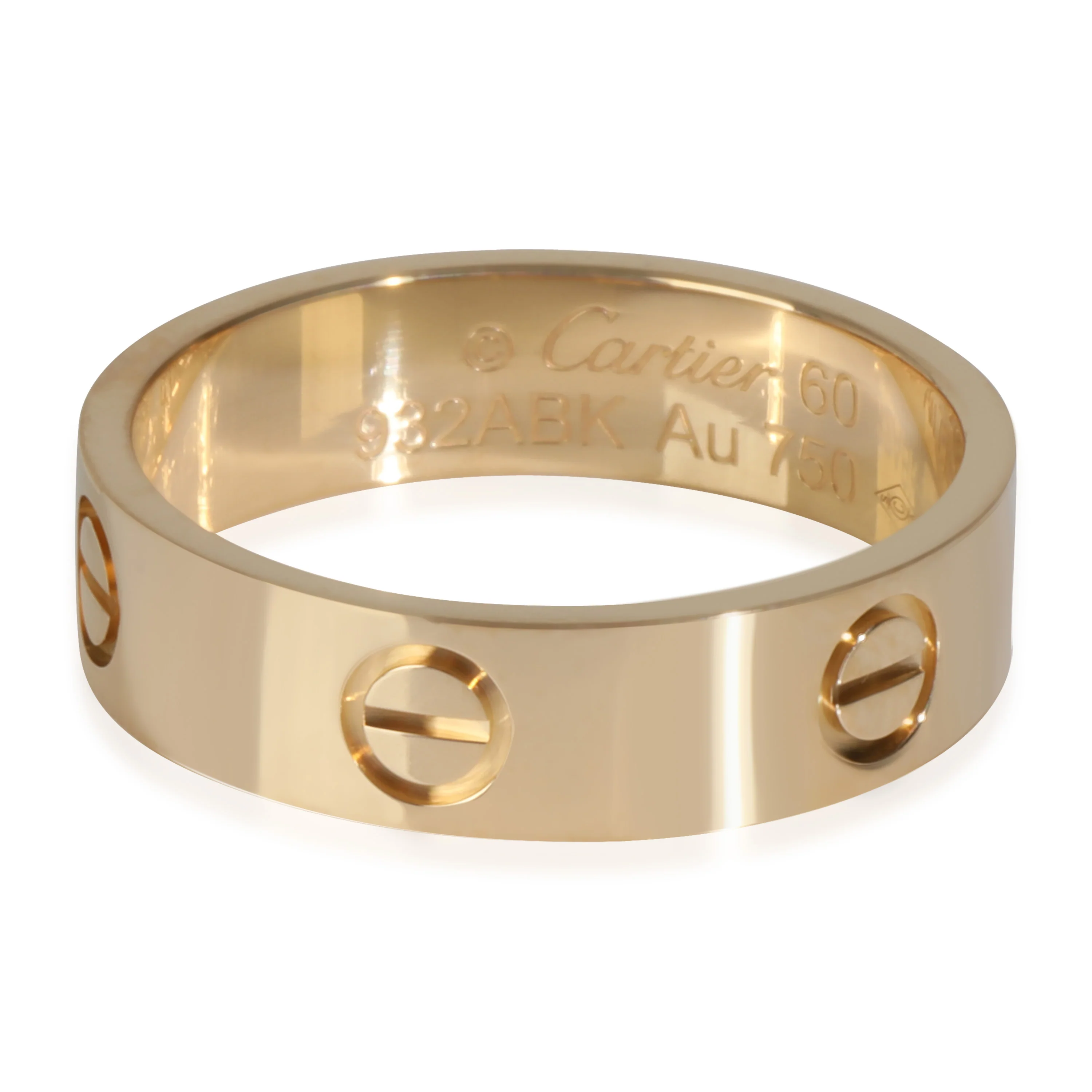 Yellow Gold  Love Ring