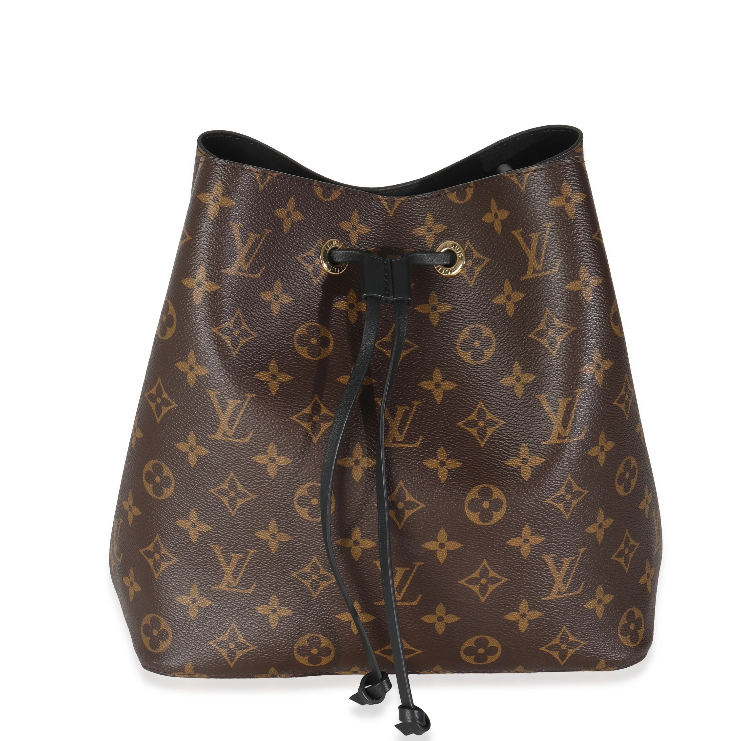 Black Monogram Canvas Neonoe MM