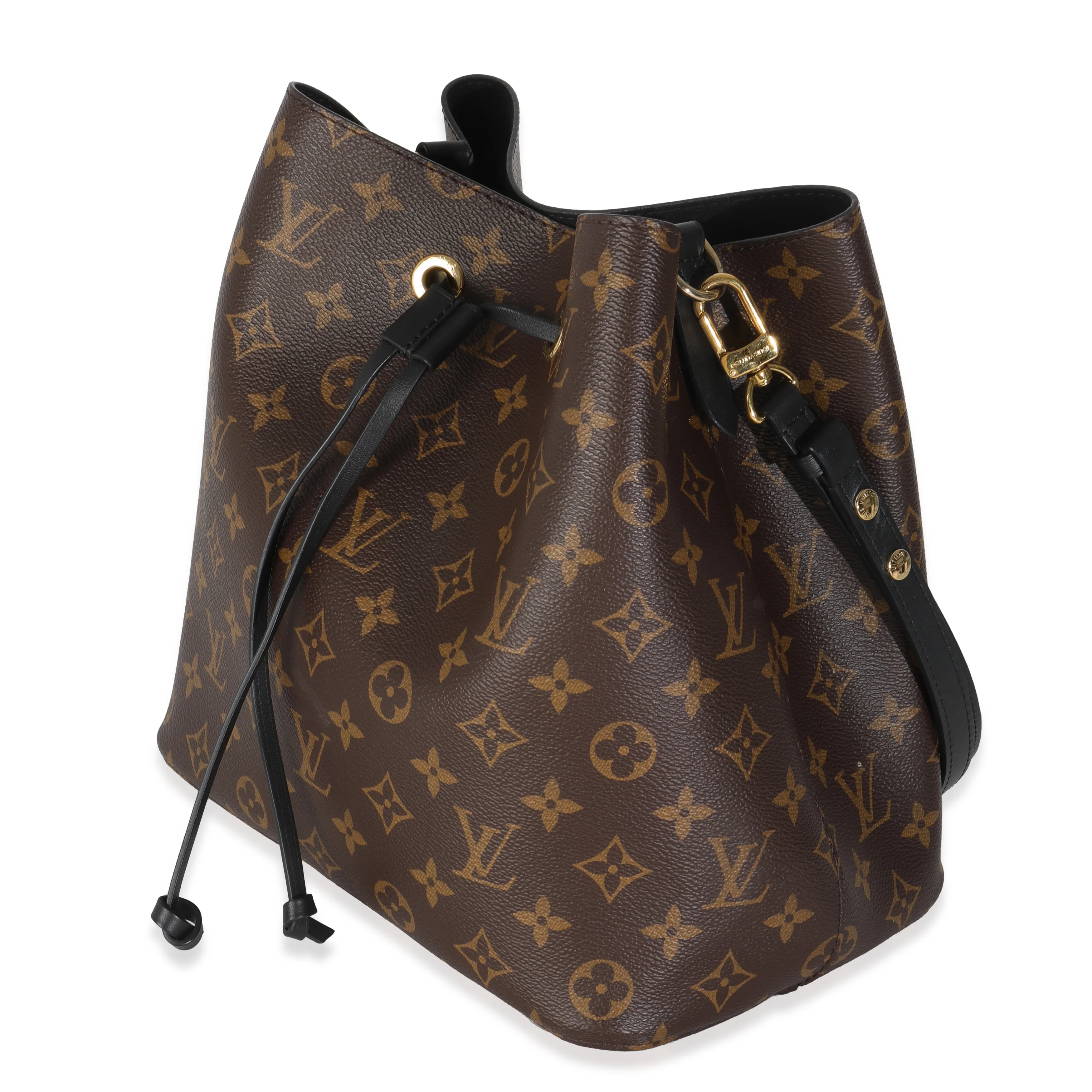 Black Monogram Canvas Neonoe MM - Image 2