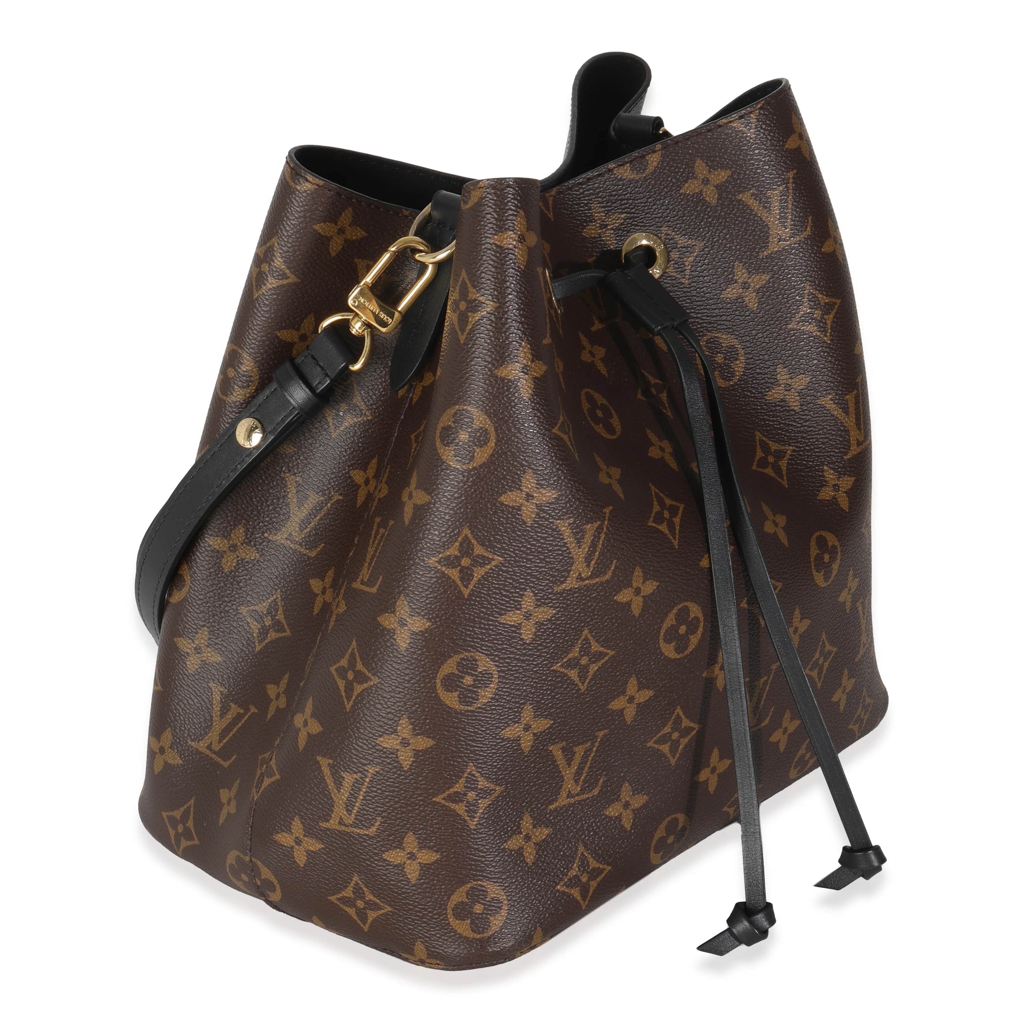 Black Monogram Canvas Neonoe MM - Image 3