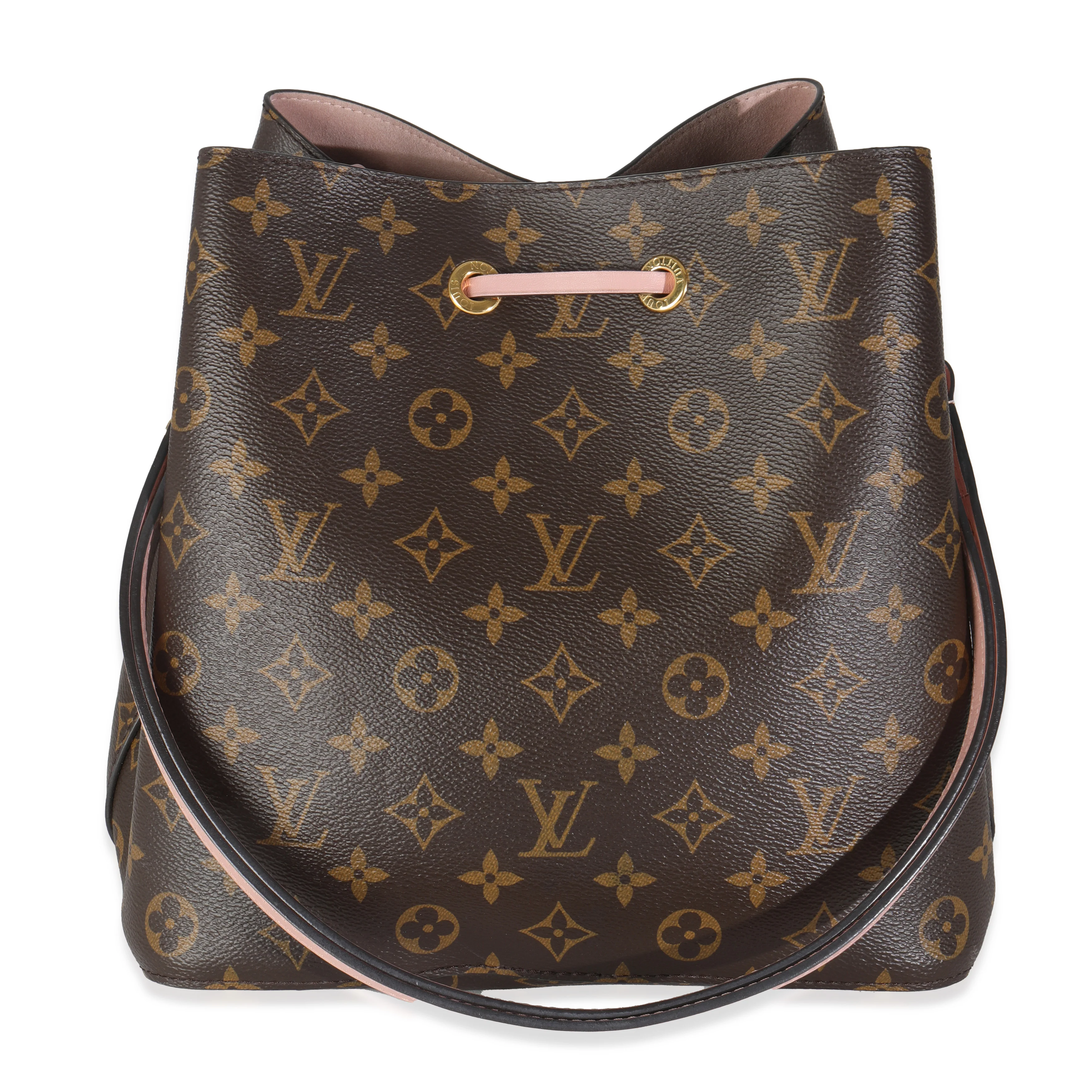 Rose Poudre Monogram Canvas Neonoe MM - Image 4