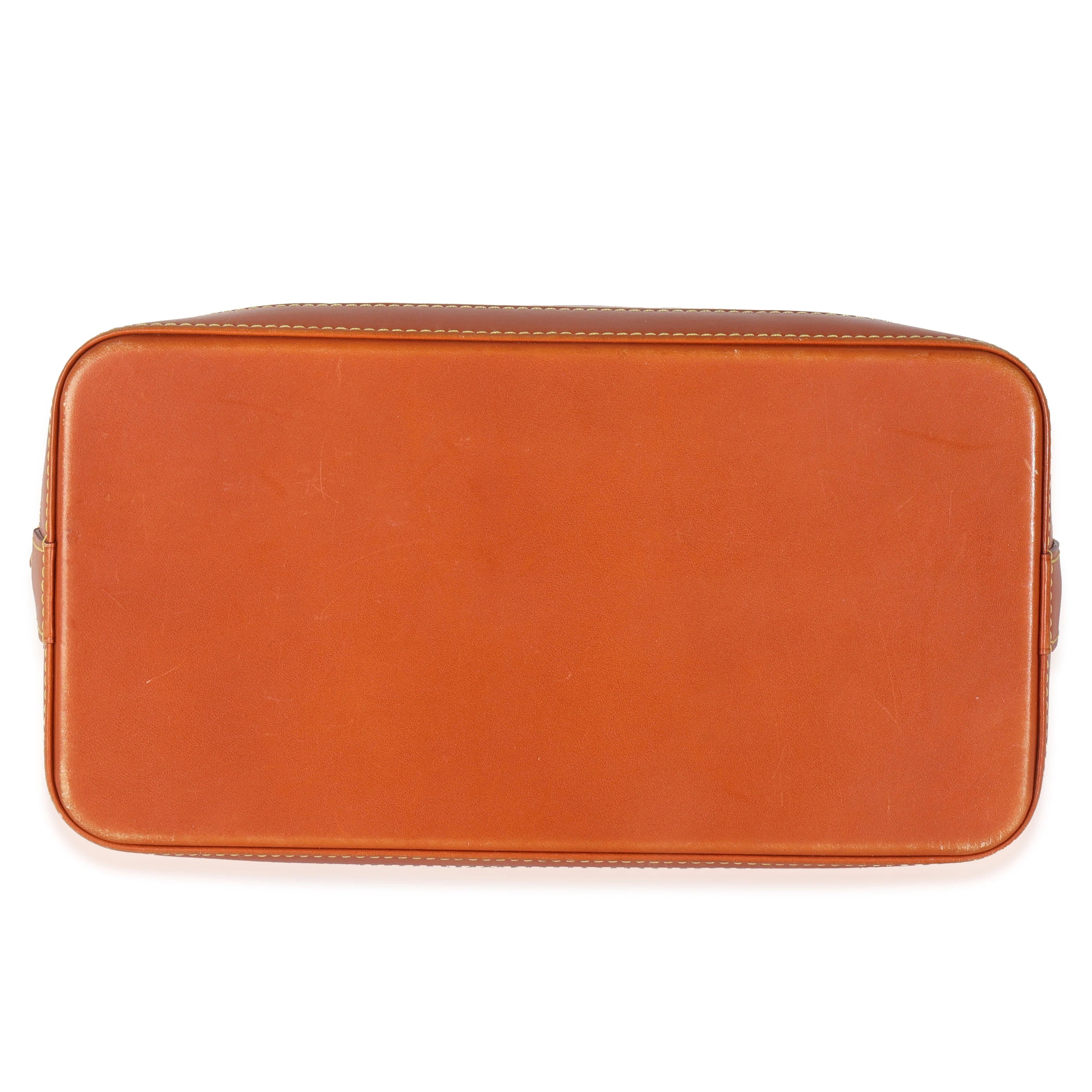 Caramel Calfskin Nomade Vertical Lockit - Image 5