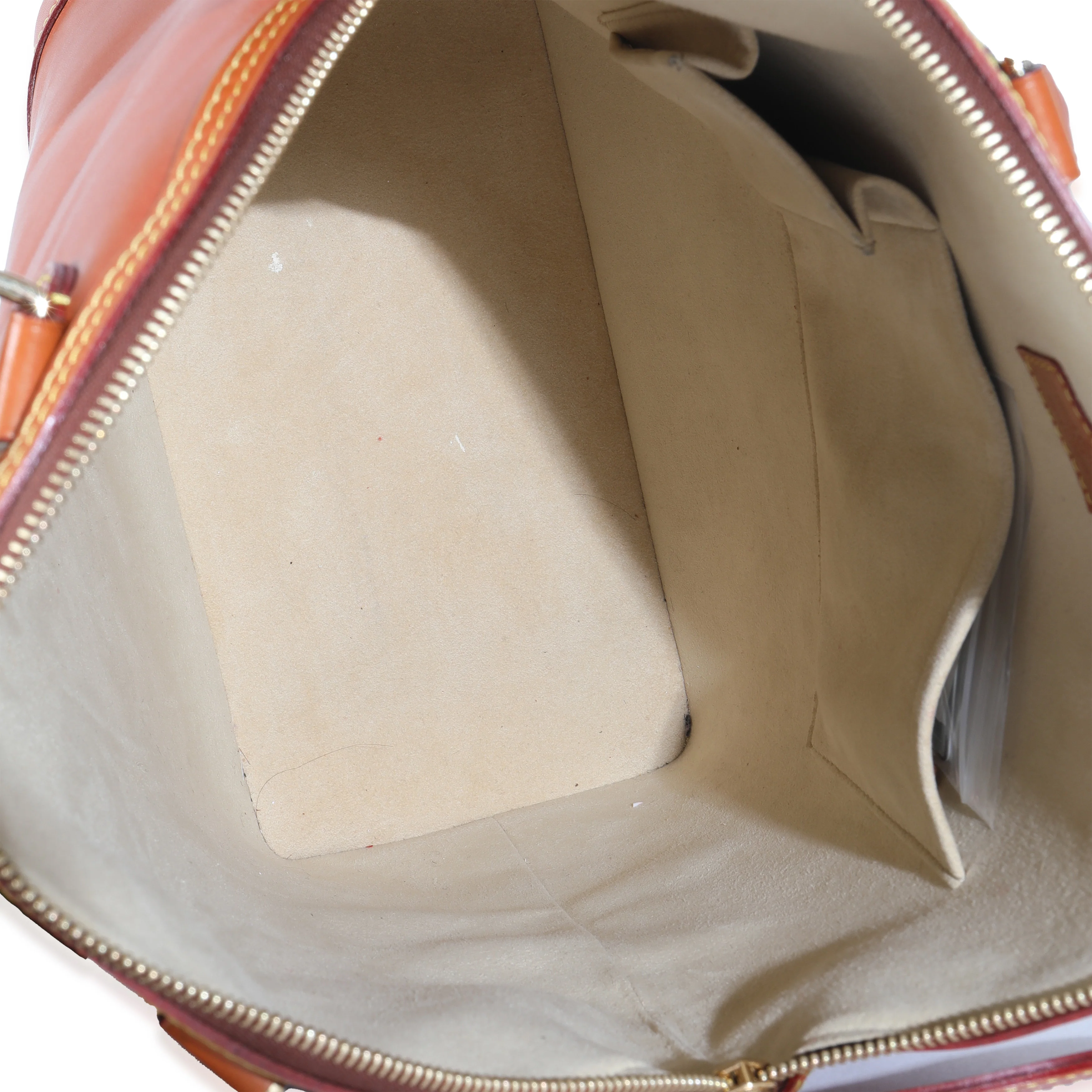 Caramel Calfskin Nomade Vertical Lockit - Image 8
