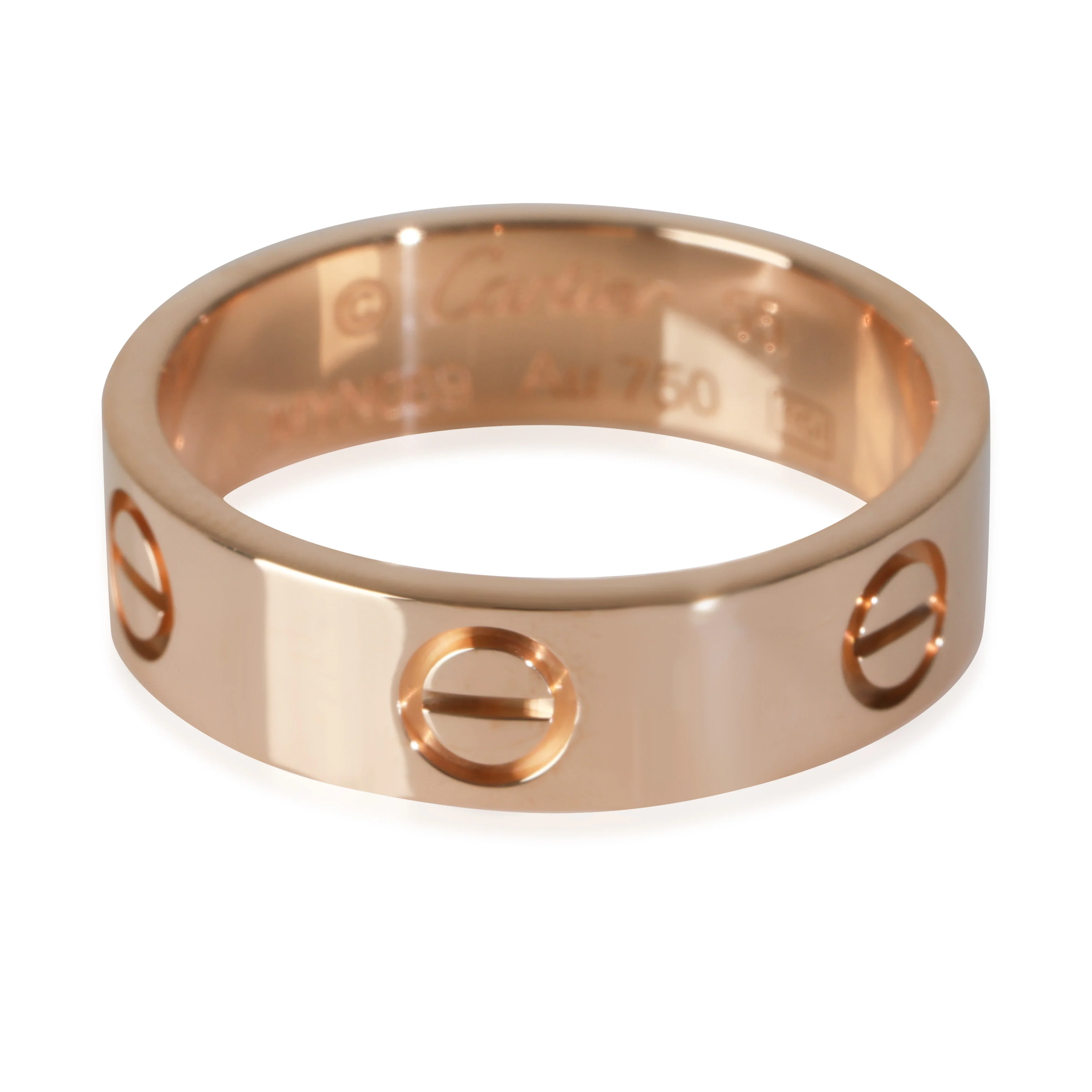 Rose Gold  Love Ring