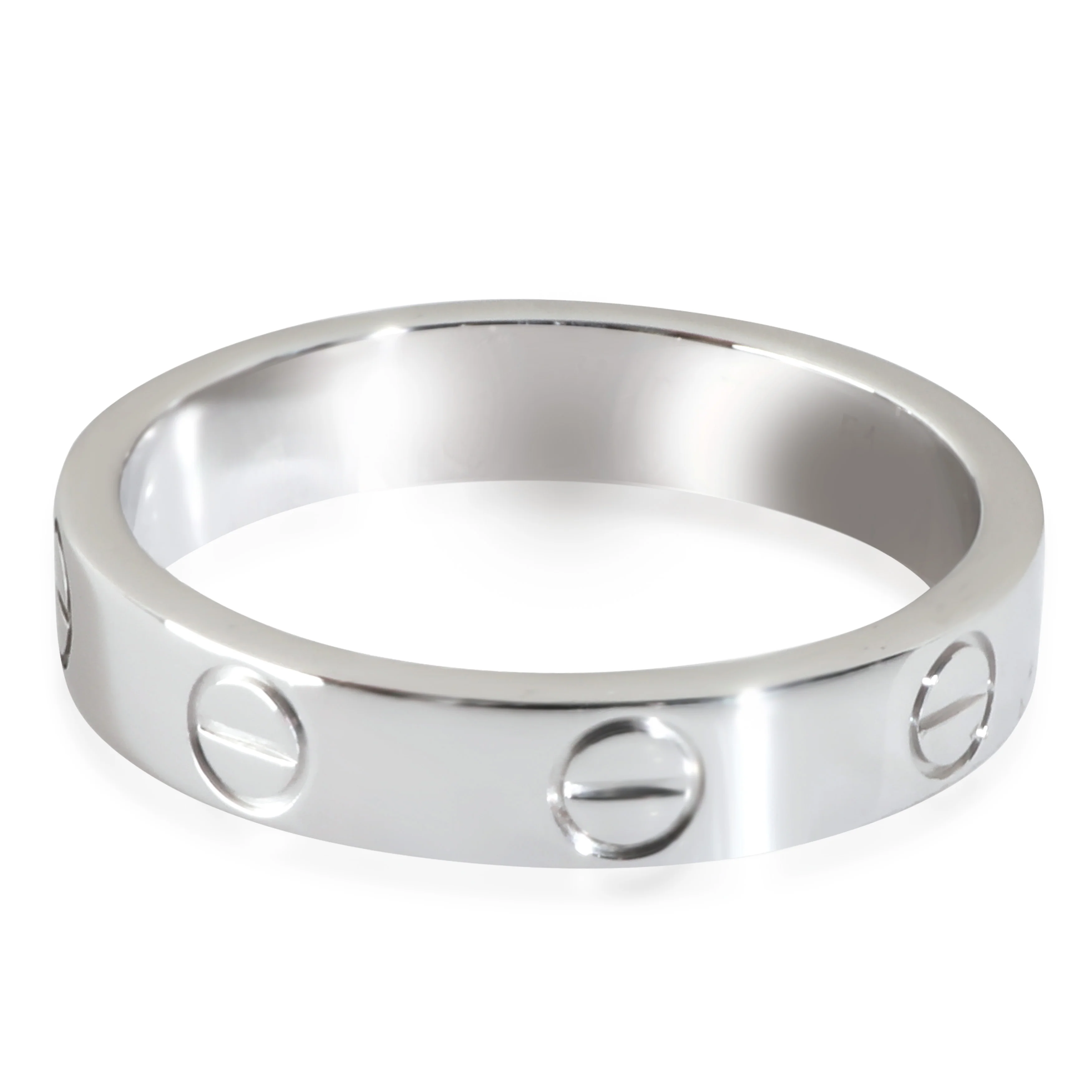White Gold Small Model Love Ring