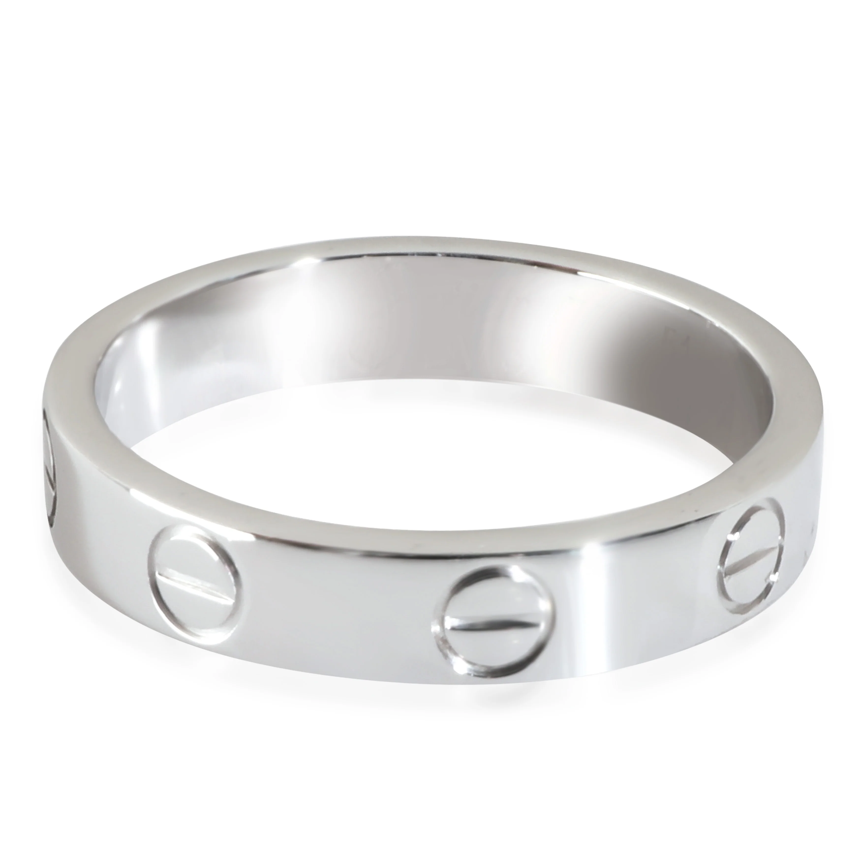 White Gold Small Model Love Ring - Image 3