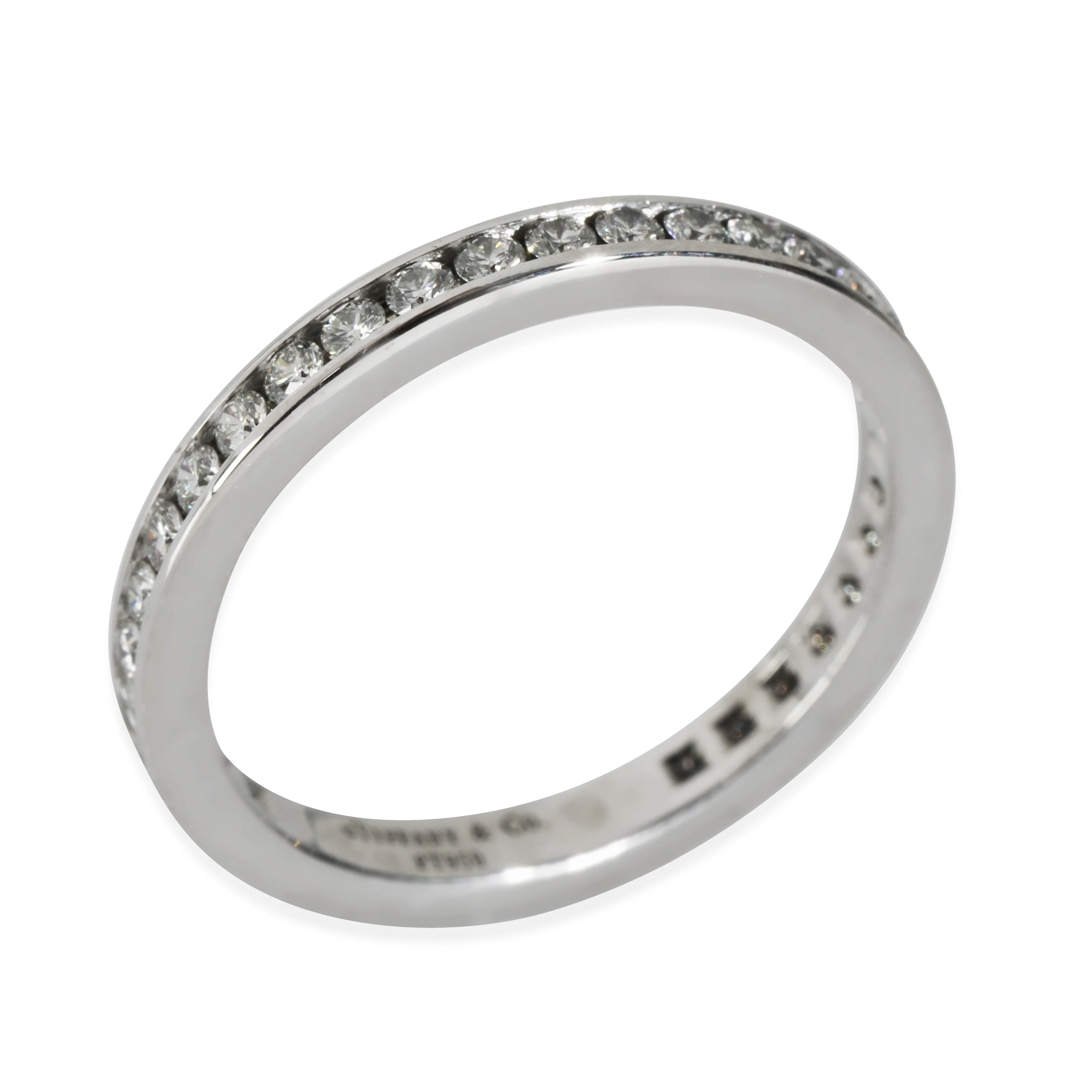 Platinum  Channel Set Eternity Band - Image 3