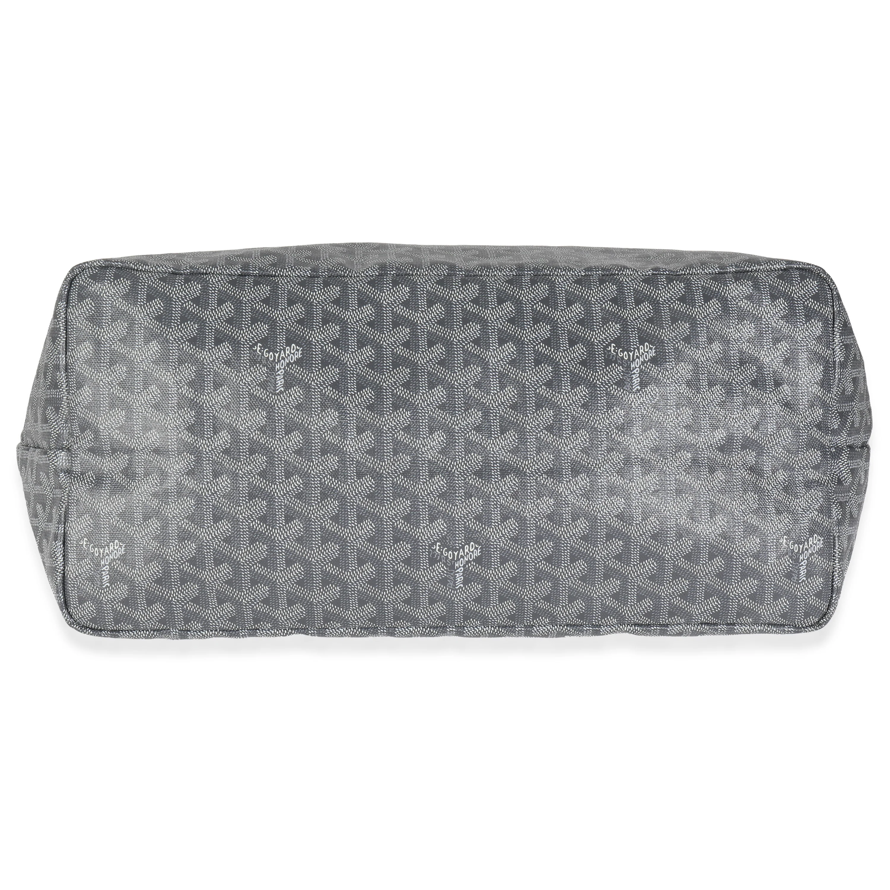 Grey Goyardine Canvas Saint Louis GM - Image 6