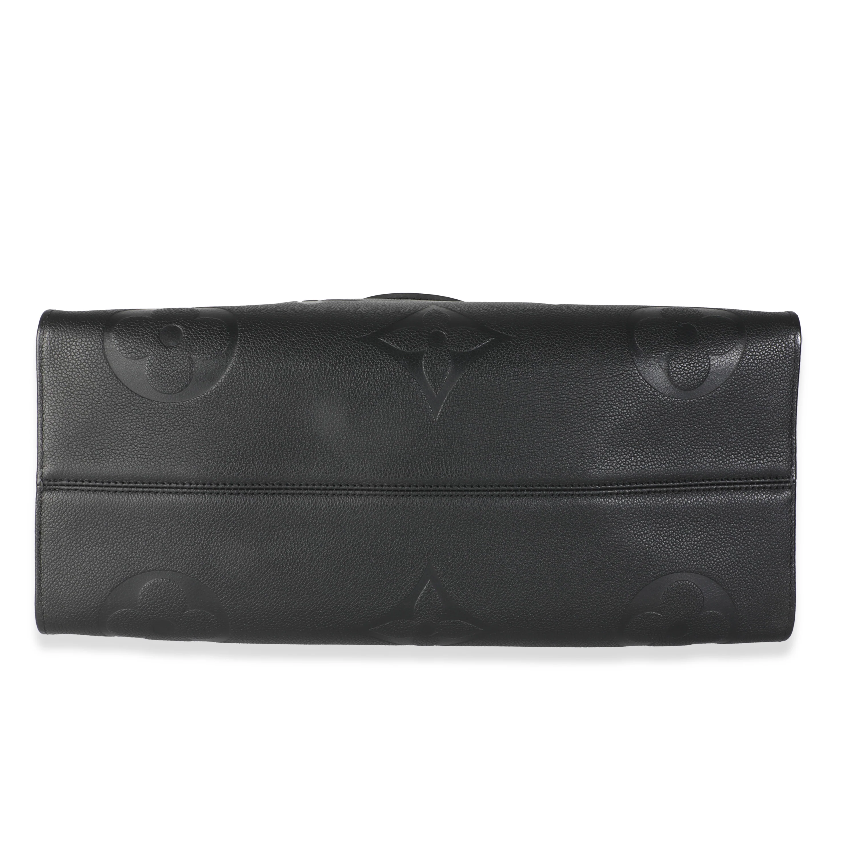 Black Monogram Empreinte Onthego GM - Image 6