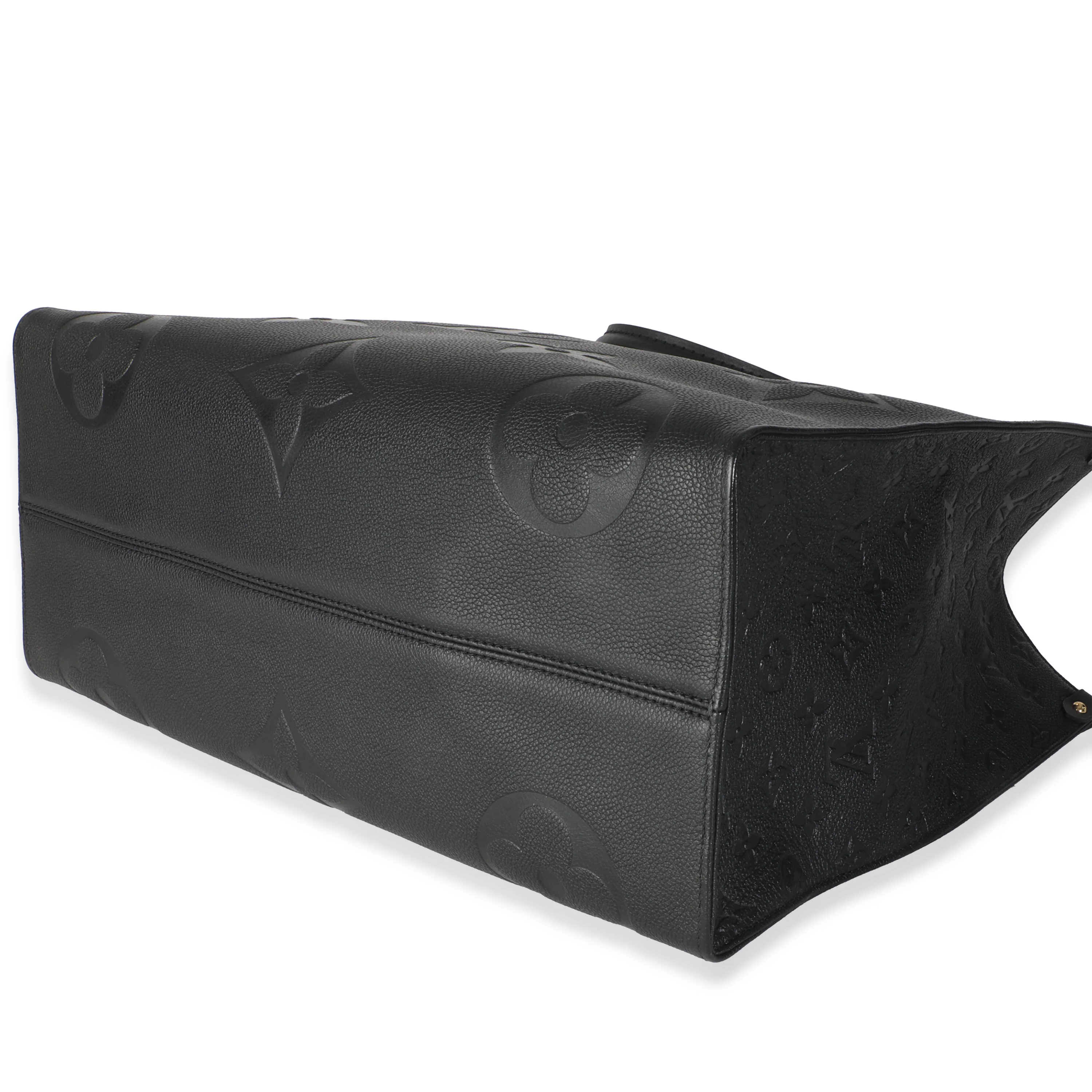 Black Monogram Empreinte Onthego GM - Image 7