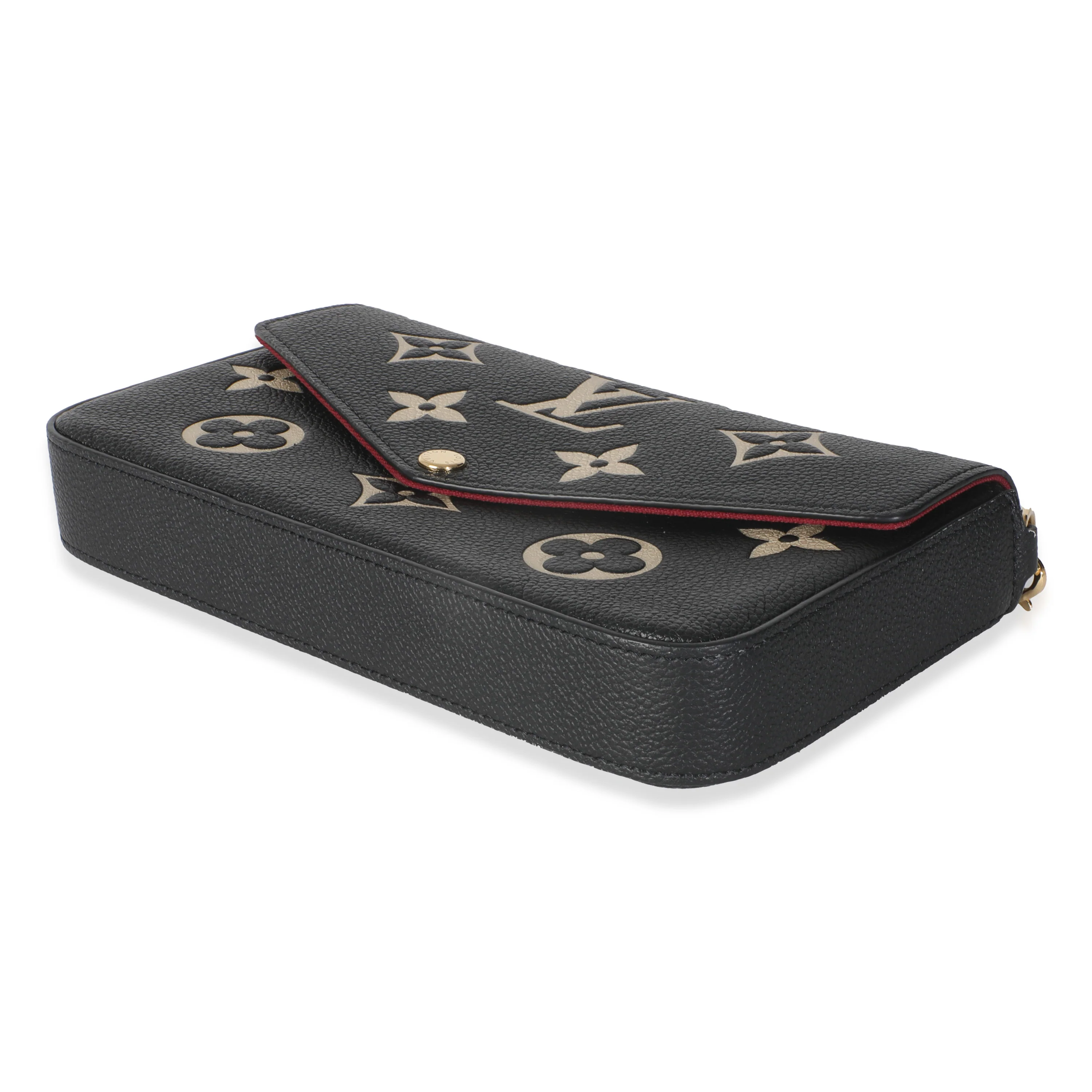 Black Beige Empreinte Monogram Giant Felicie Pochette - Image 7