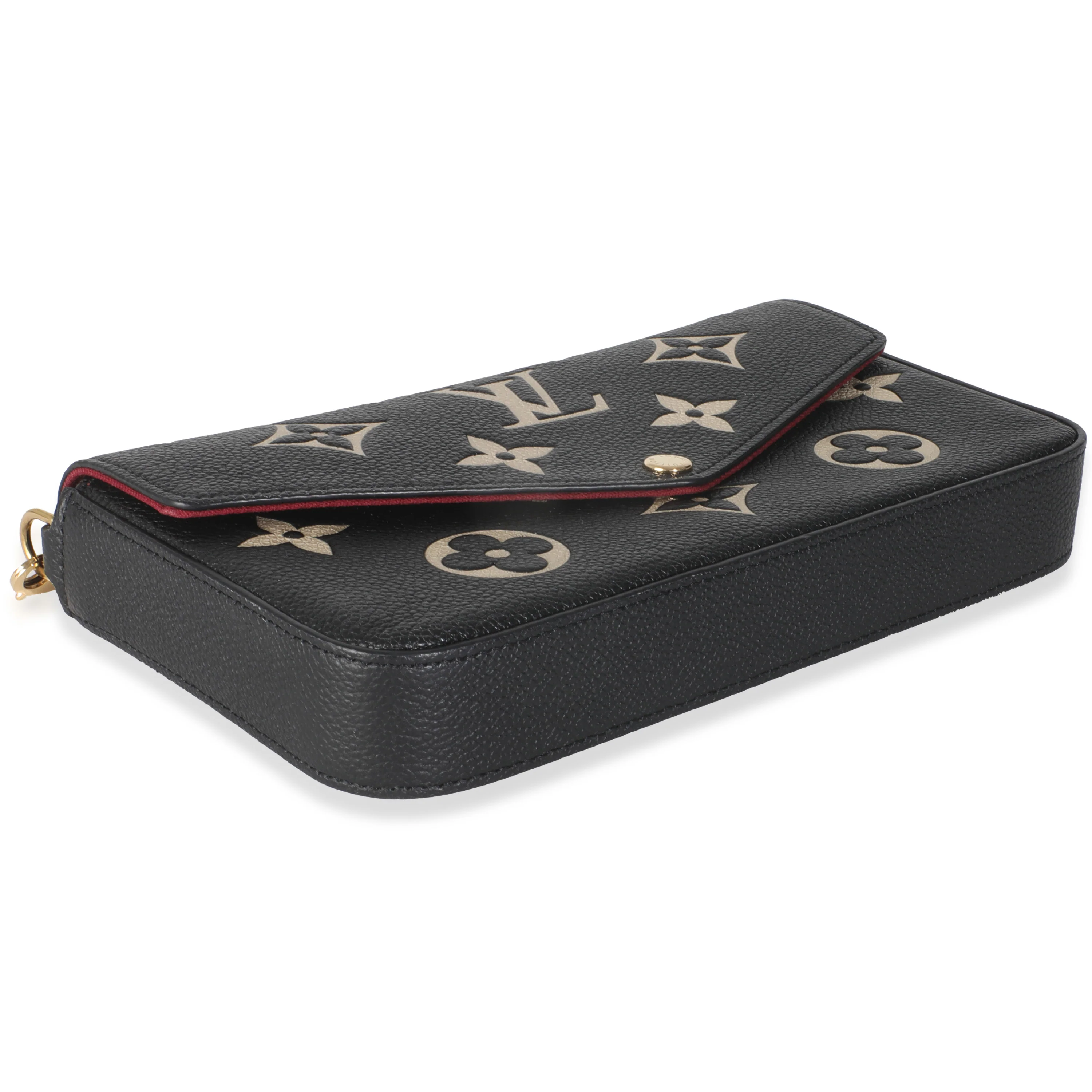 Black Beige Empreinte Monogram Giant Felicie Pochette - Image 8