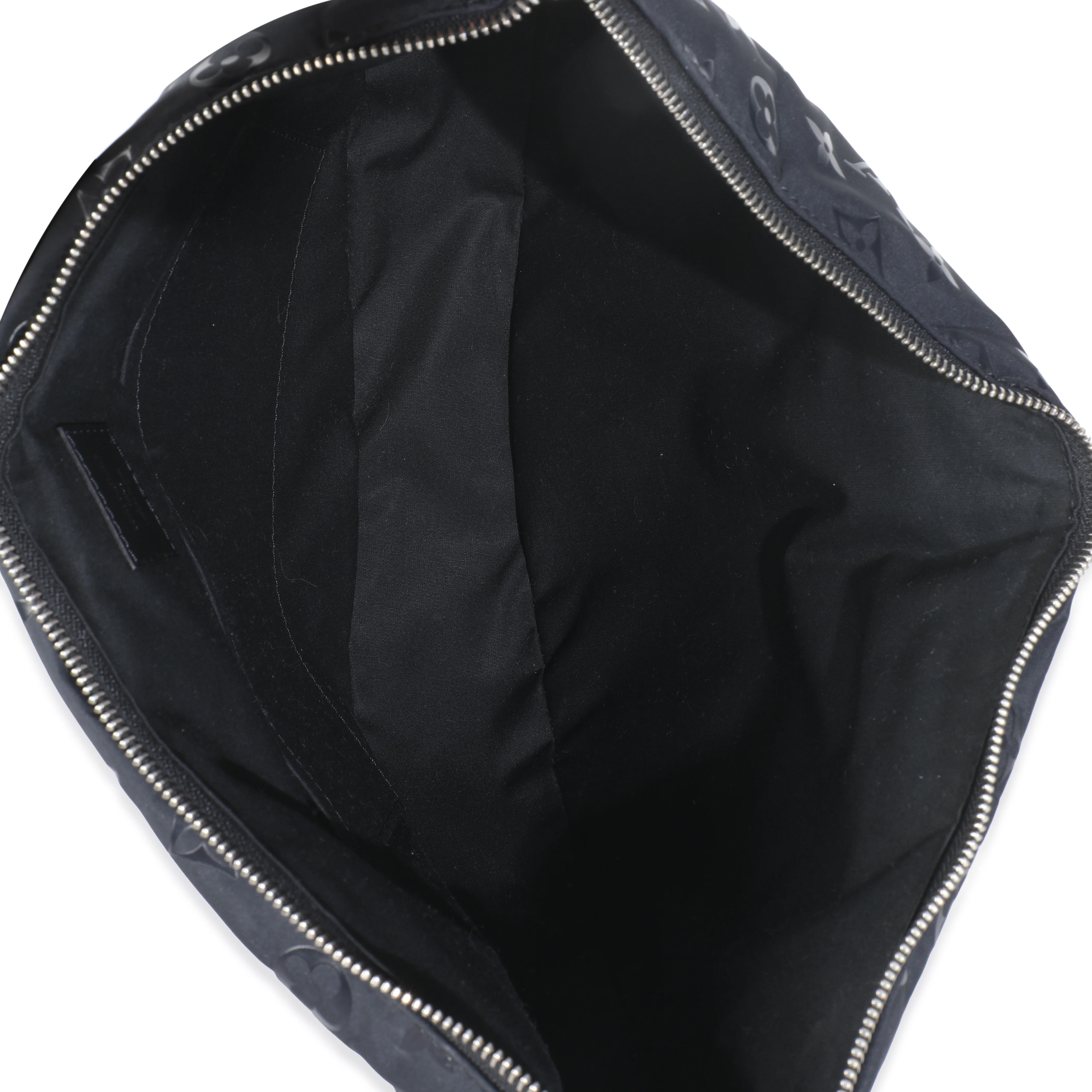 Polar Night Nylon Monogram Loop Pocket Hobo - Image 8