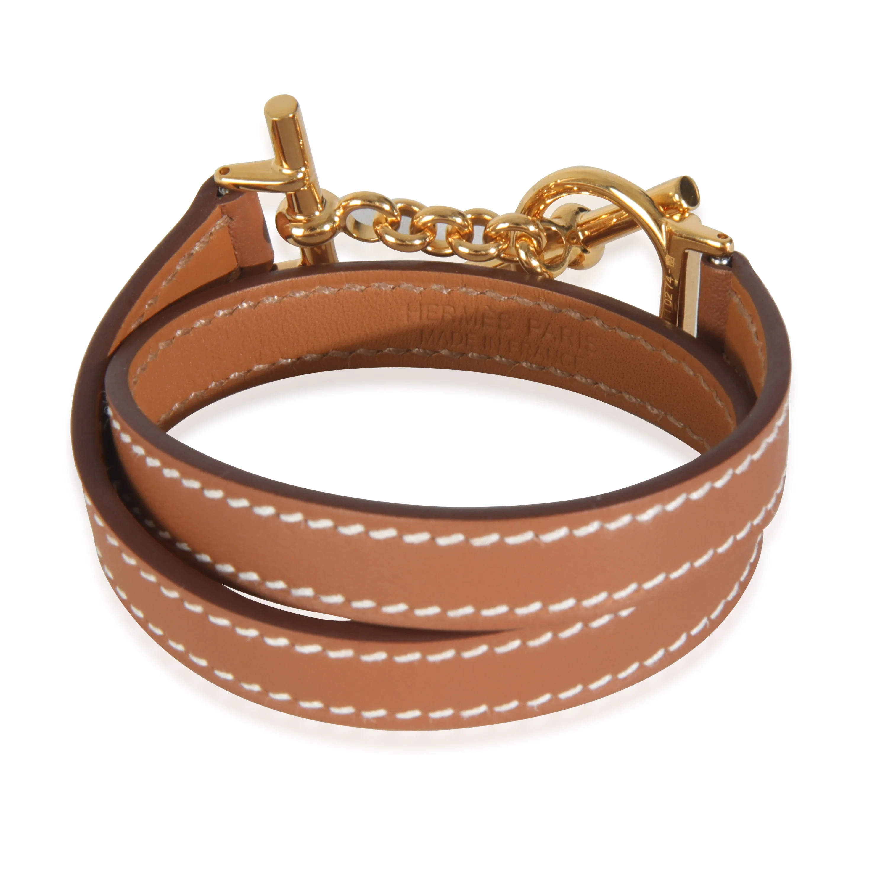 Gold-Plated  Croisiere Double Tour Bracelet - Image 3