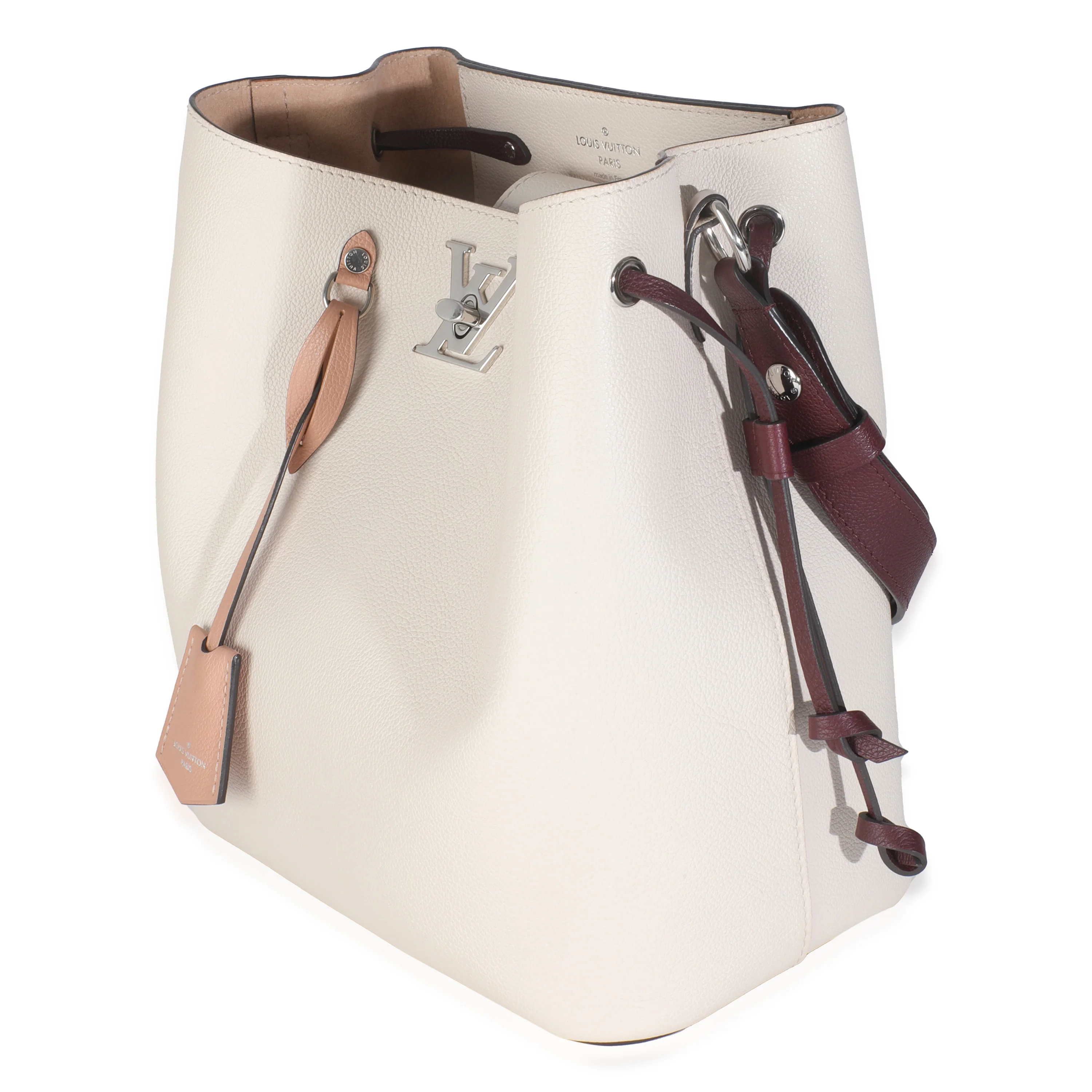 Soie Quartz Calla Calfskin Lockme Bucket Bag - Image 2