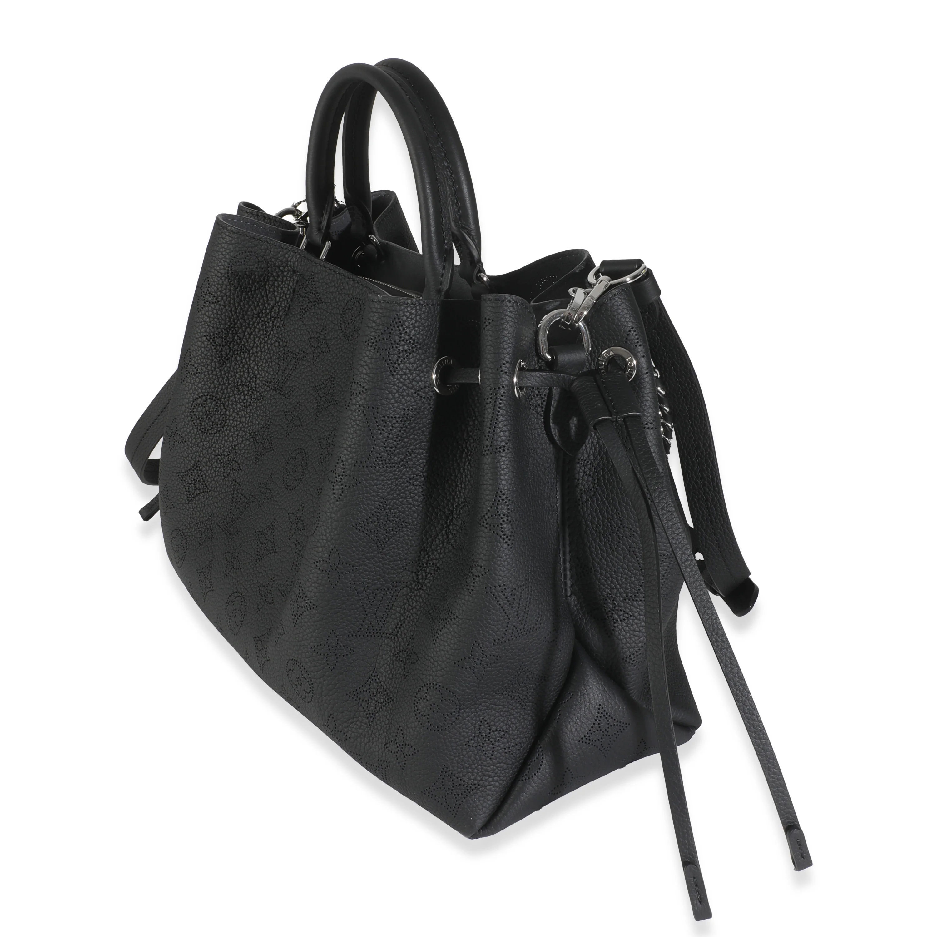 Black Monogram Mahina Bella Tote - Image 2