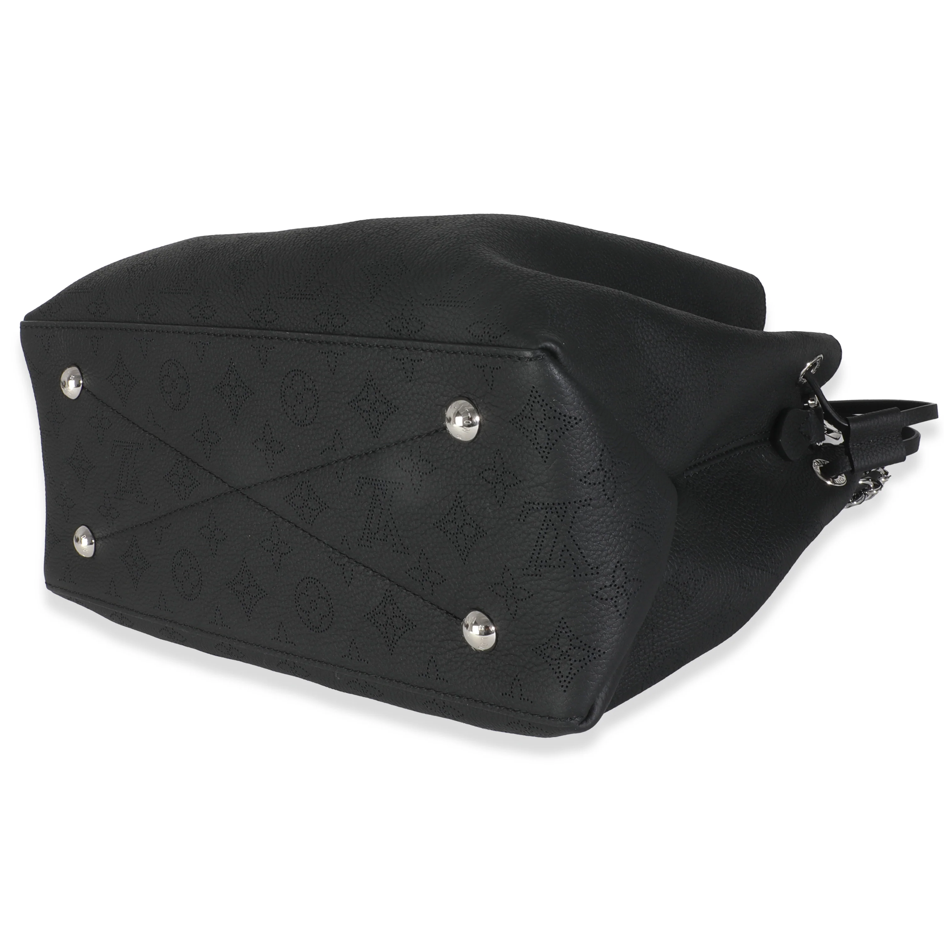 Black Monogram Mahina Bella Tote - Image 6
