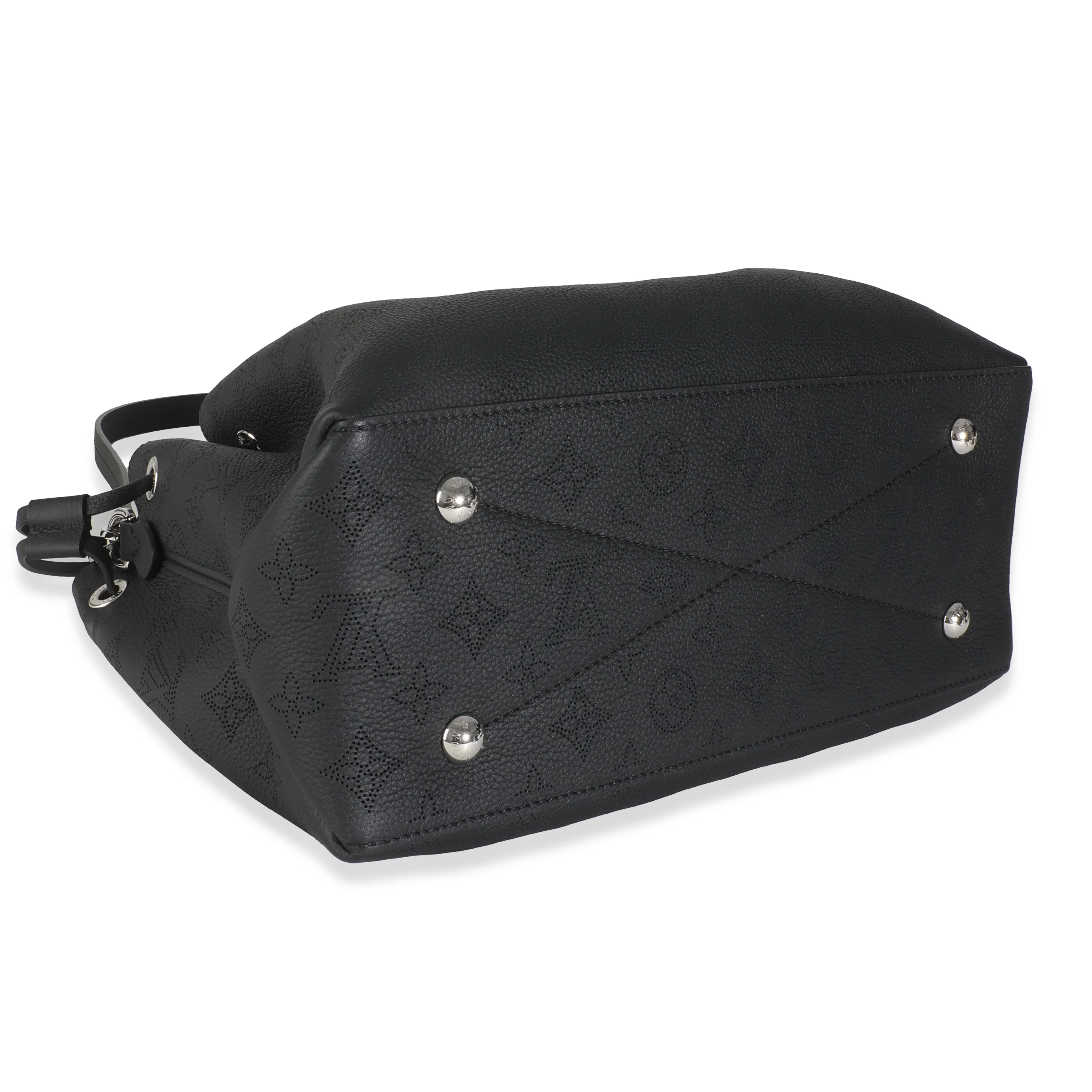 Black Monogram Mahina Bella Tote - Image 7
