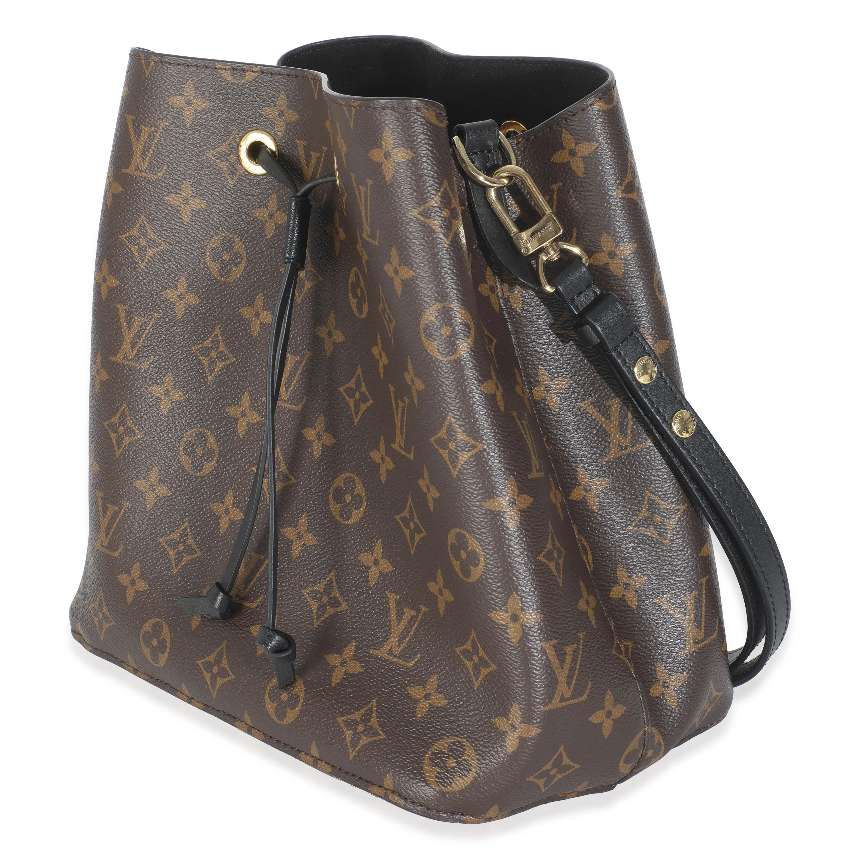 Black Monogram Canvas Neonoe MM - Image 2