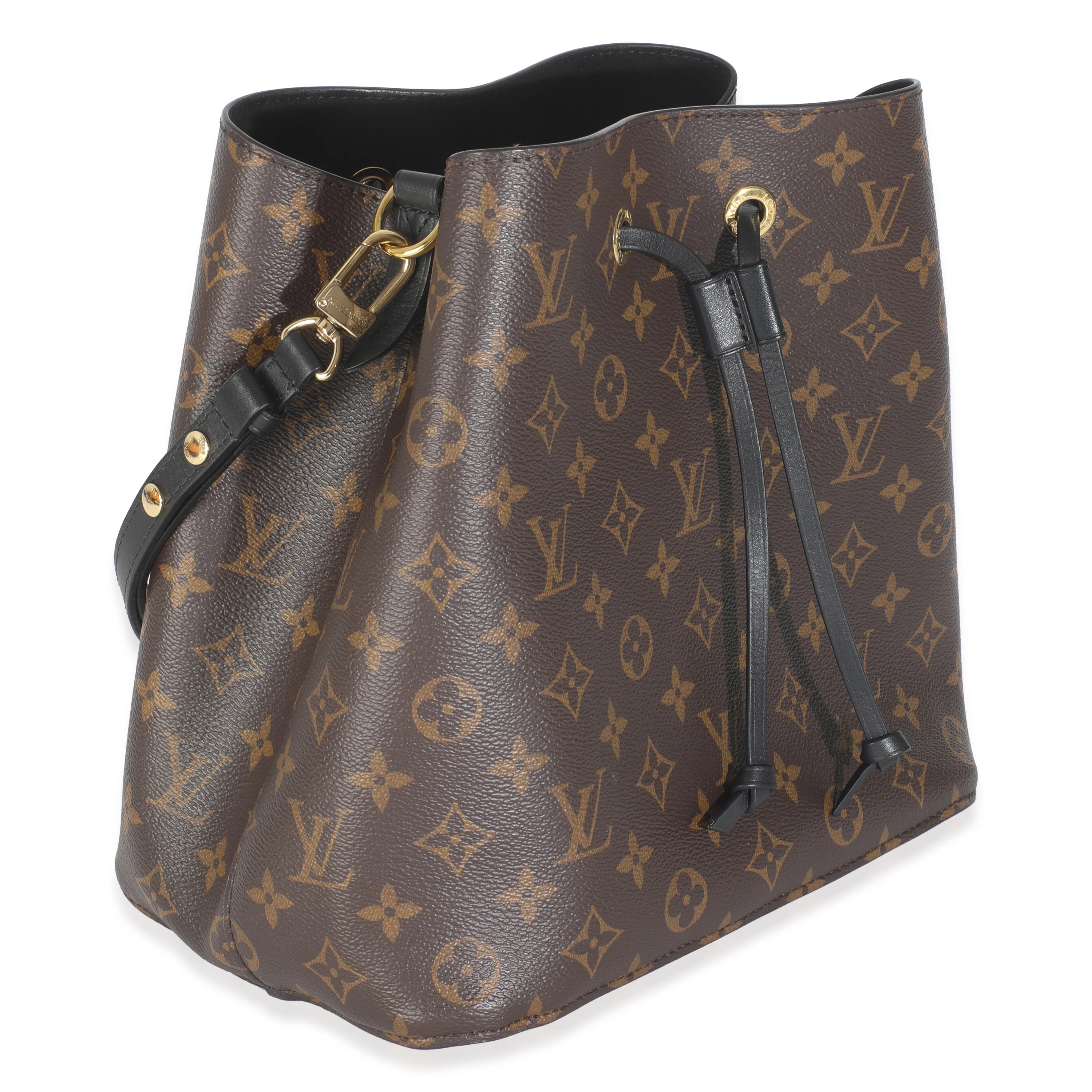 Black Monogram Canvas Neonoe MM - Image 3