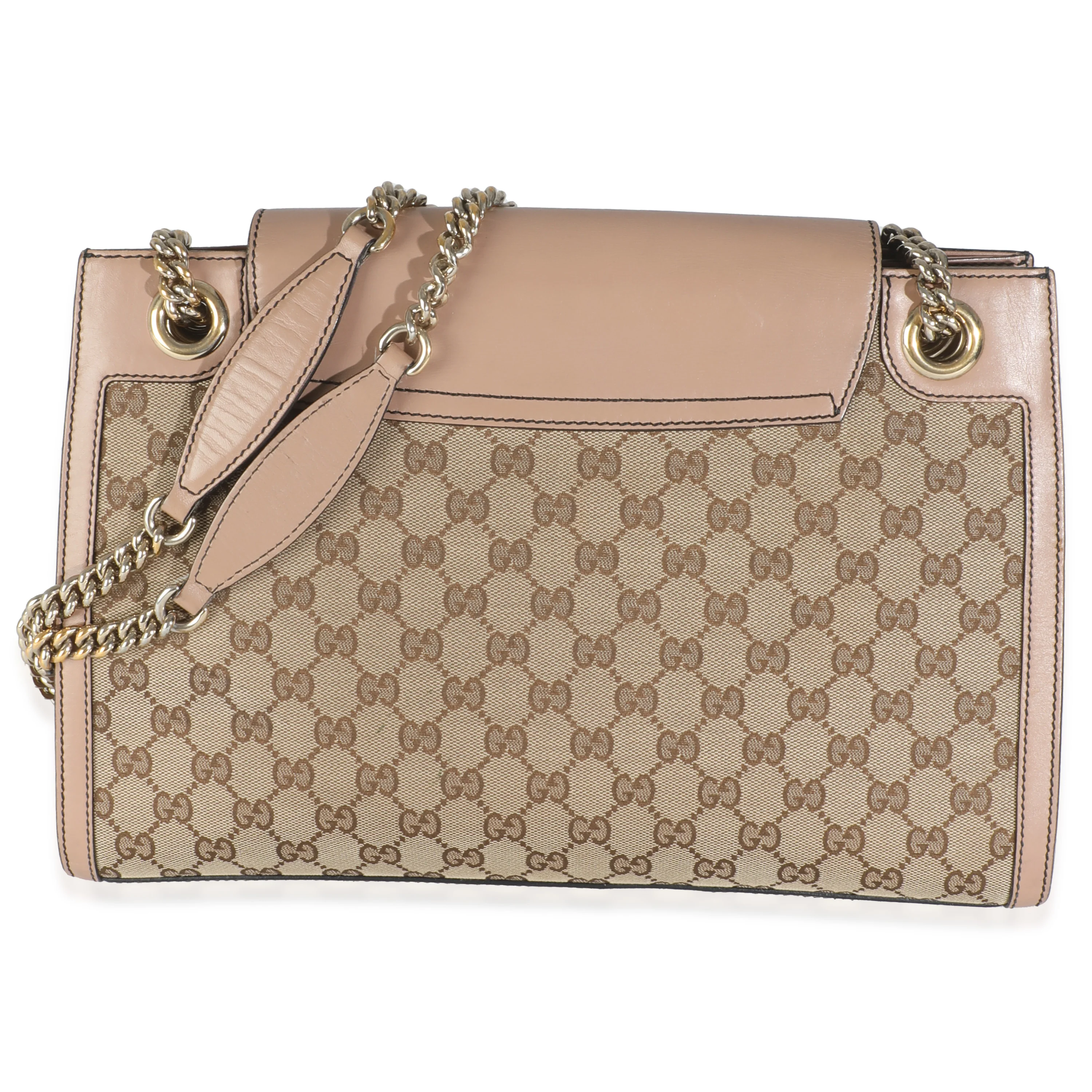 Light Pink Monogram Canvas Large Emily Chain Shoulder Bag - Image 4