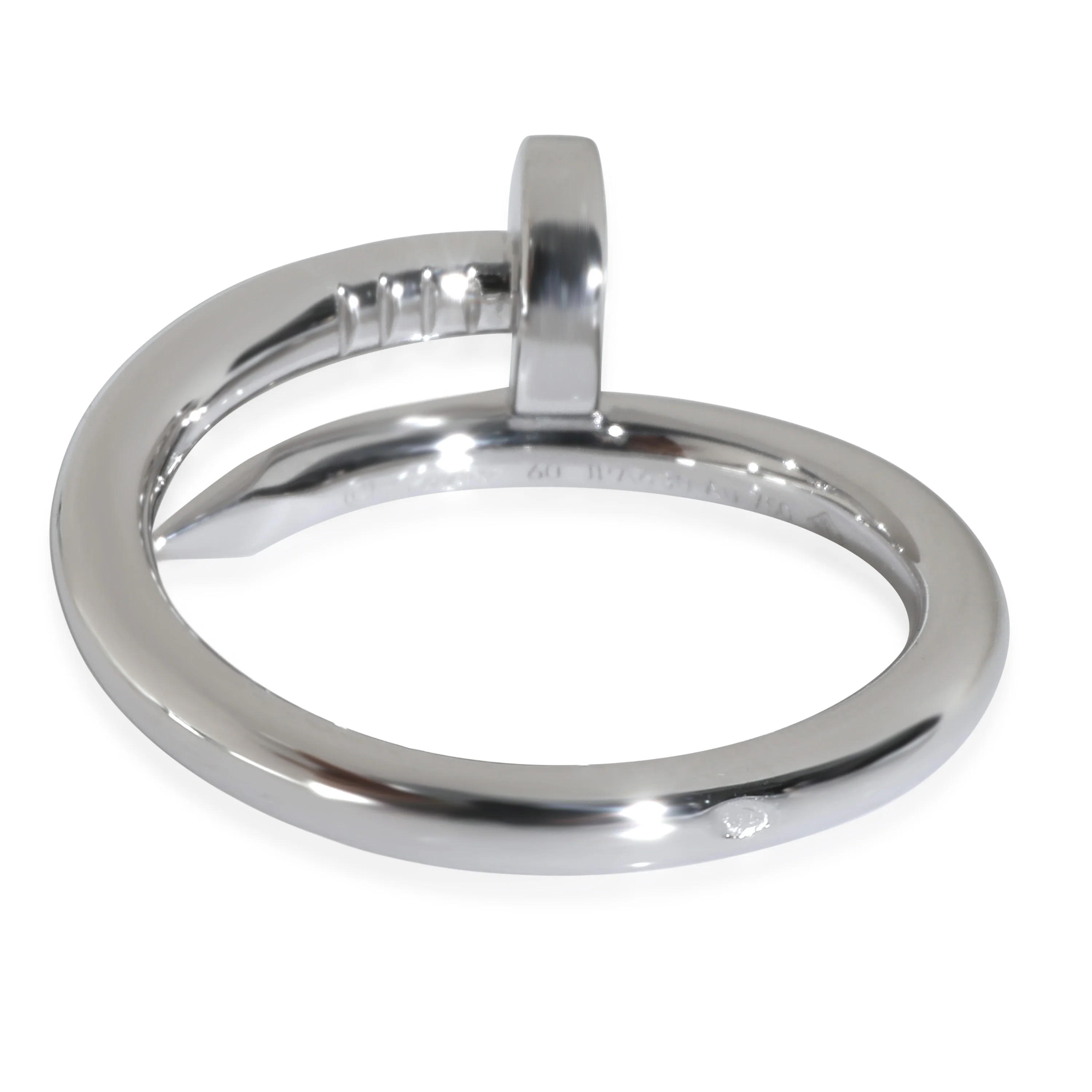White Gold Juste Un Clou Ring - Image 4