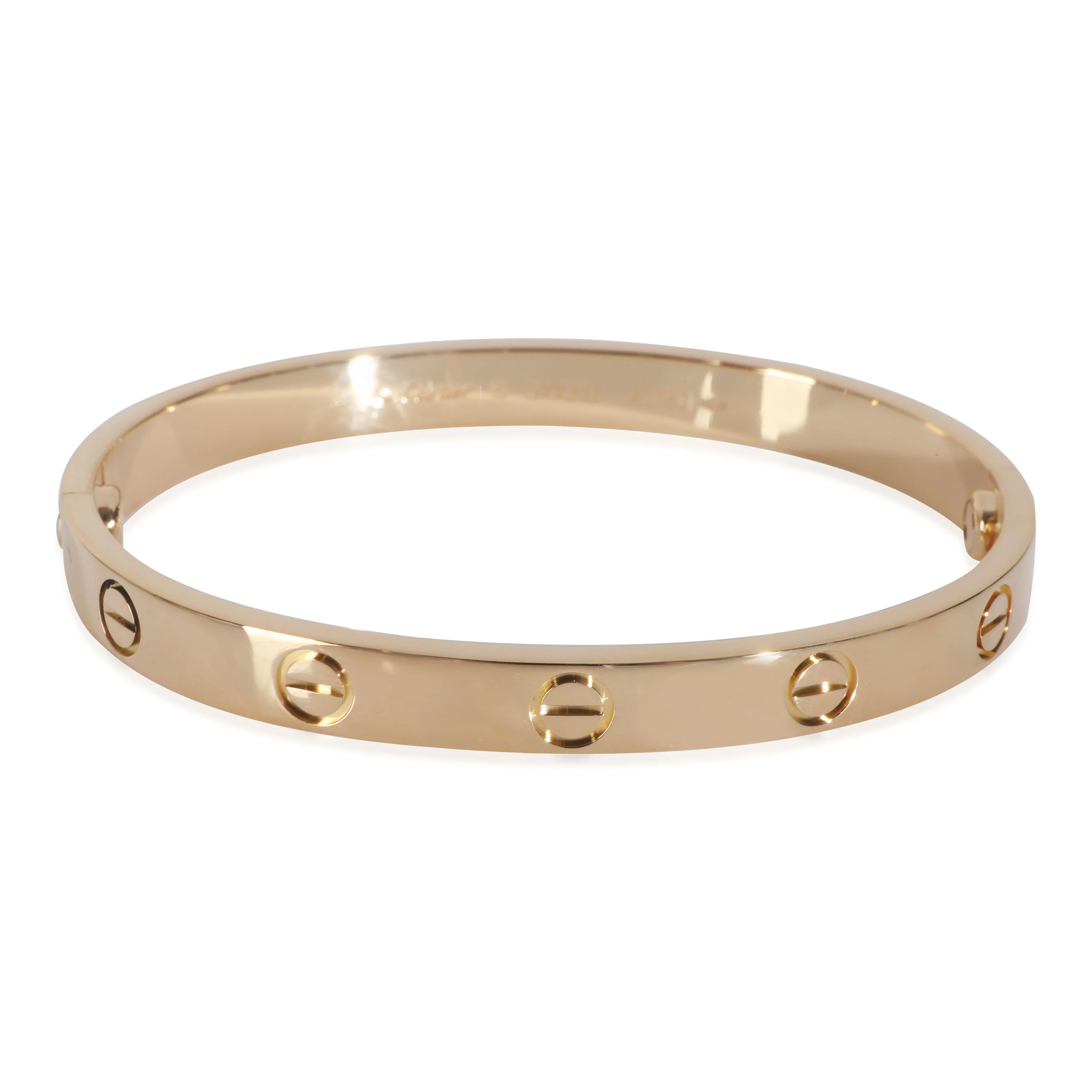 Yellow Gold Love Bracelet
