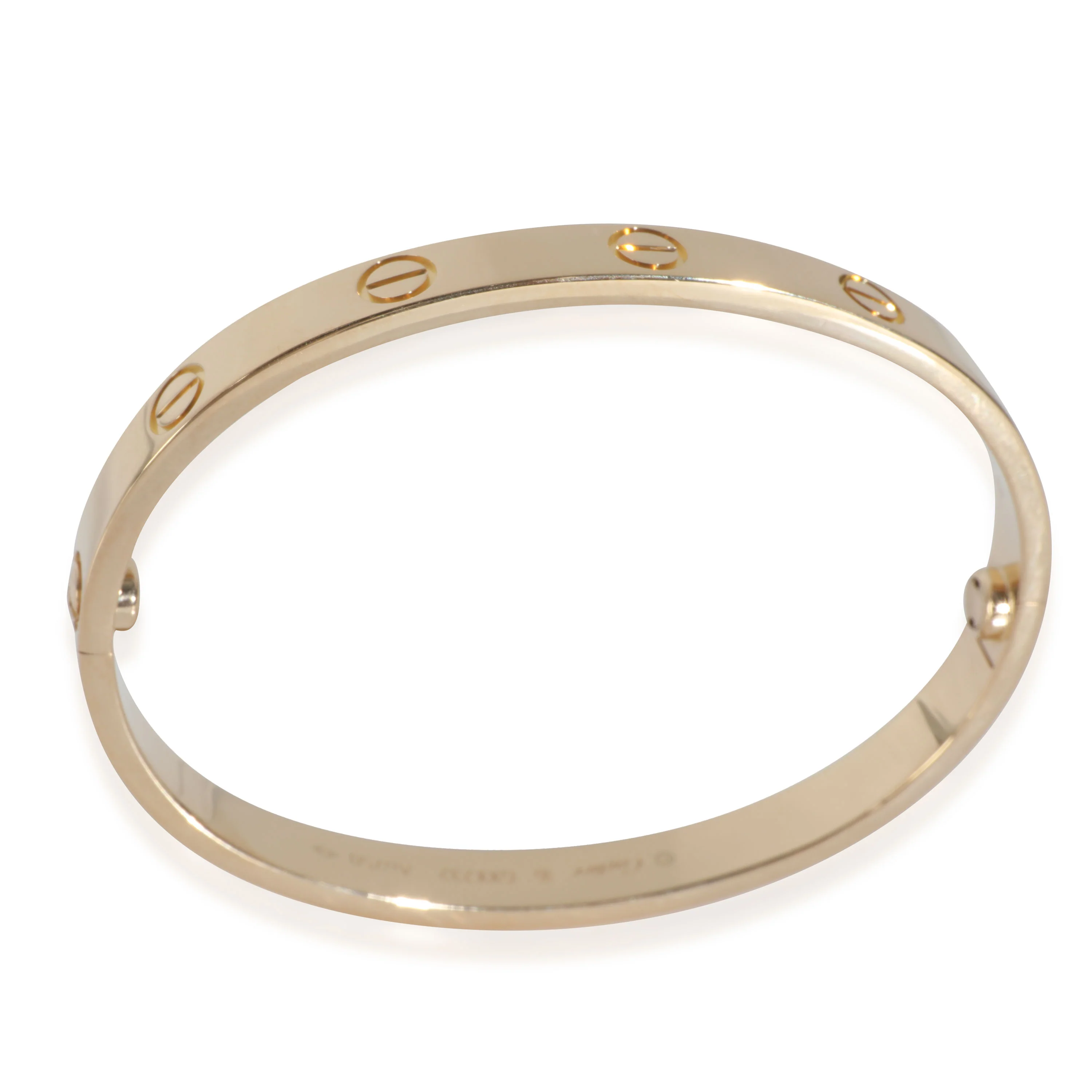 Yellow Gold Love Bracelet - Image 3
