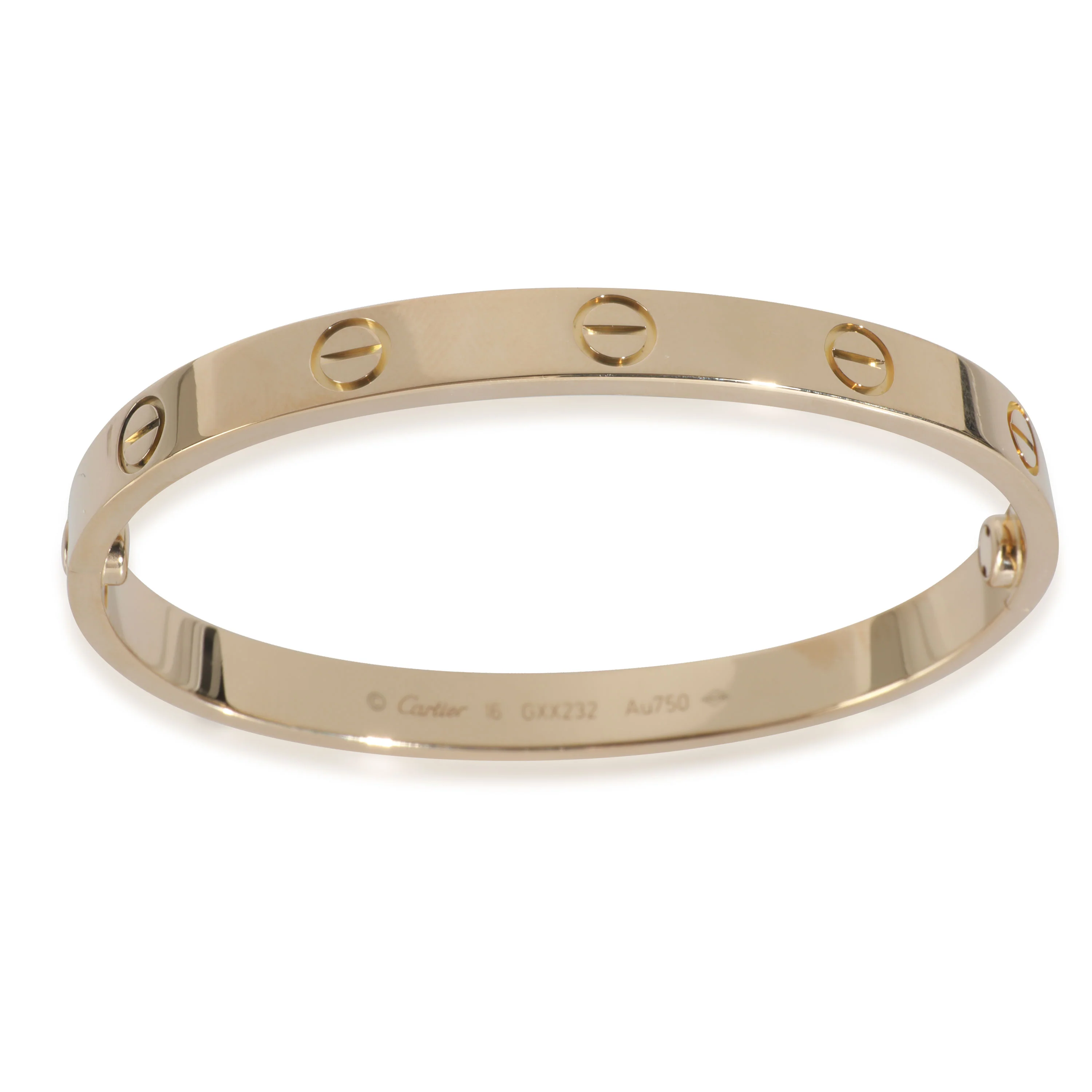 Yellow Gold Love Bracelet - Image 5