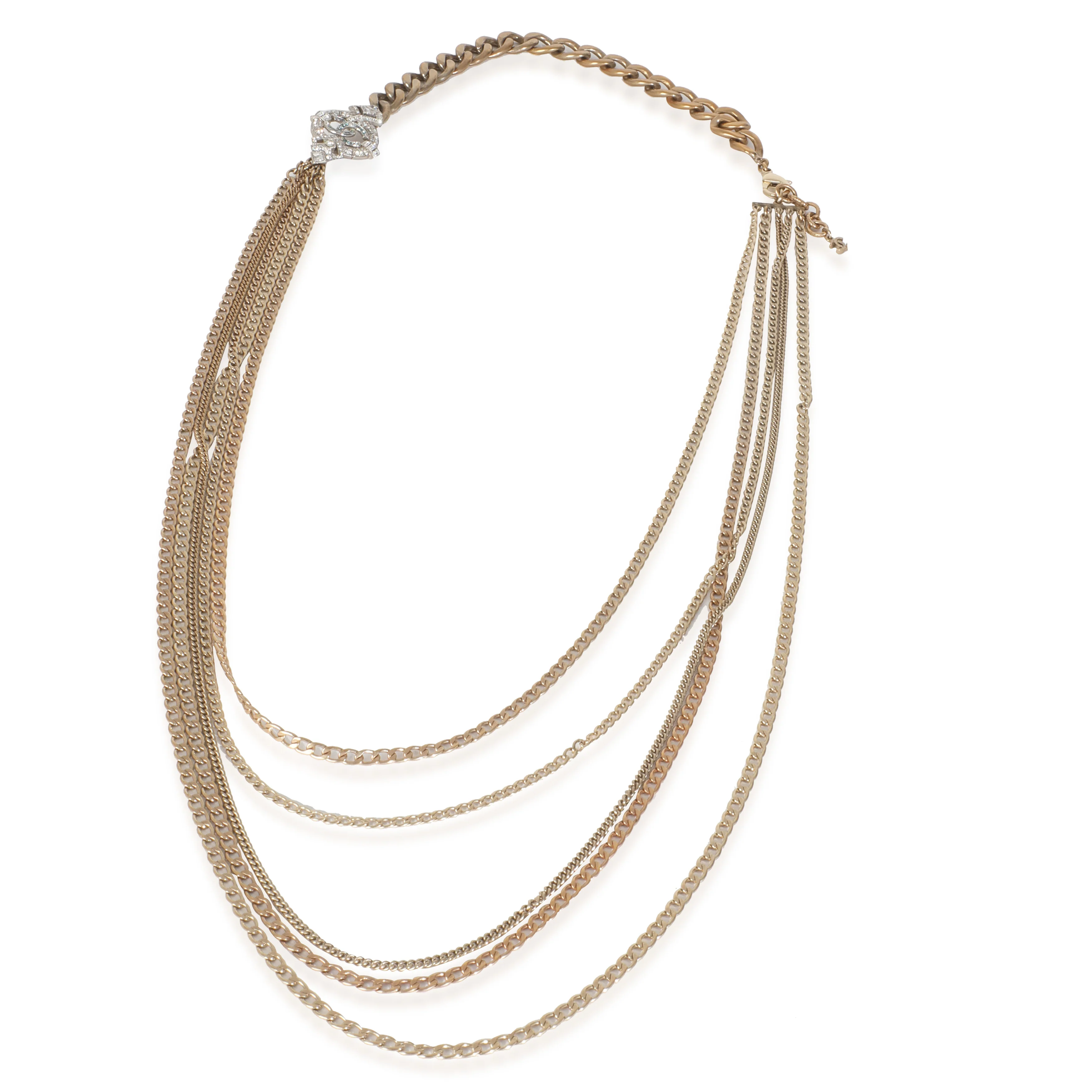 Gold-Plated  2016 Multistrand Necklace - Image 2