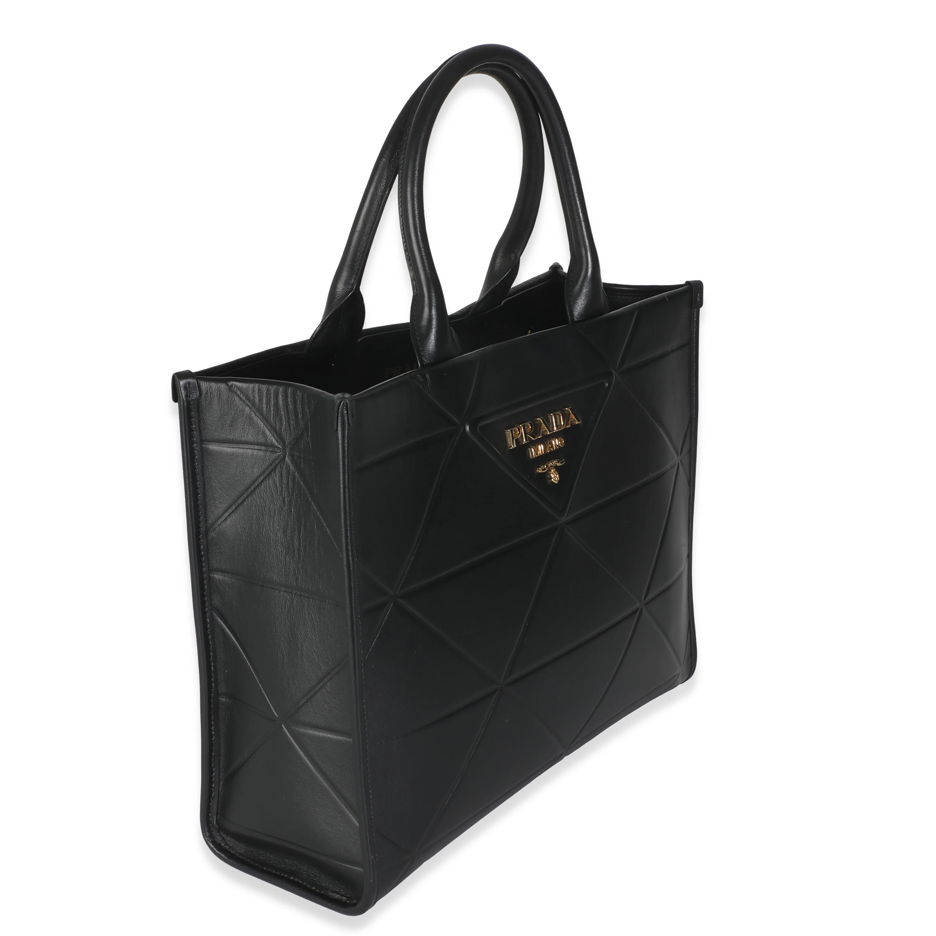 Black Calfskin Medium Symbole Tote - Image 3