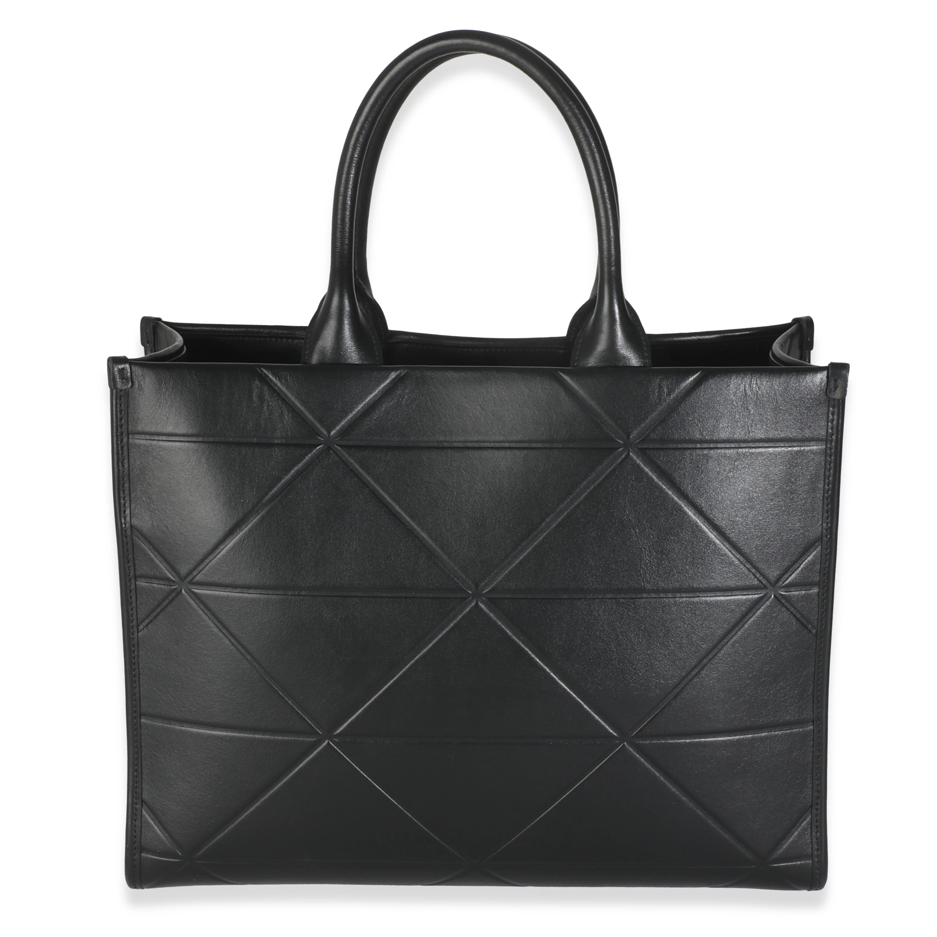 Black Calfskin Medium Symbole Tote - Image 4