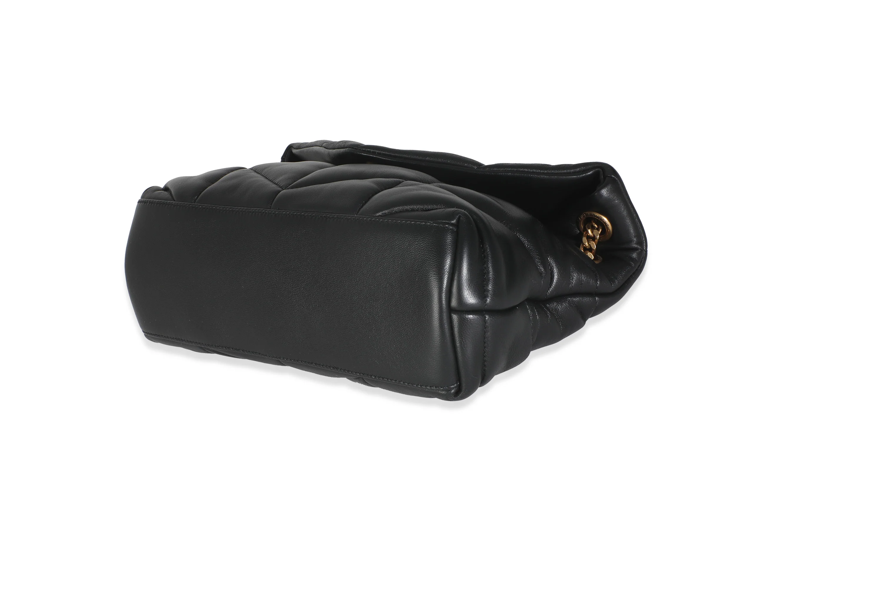 Black Quilted Nappa Small Loulou Puffer - Image 7