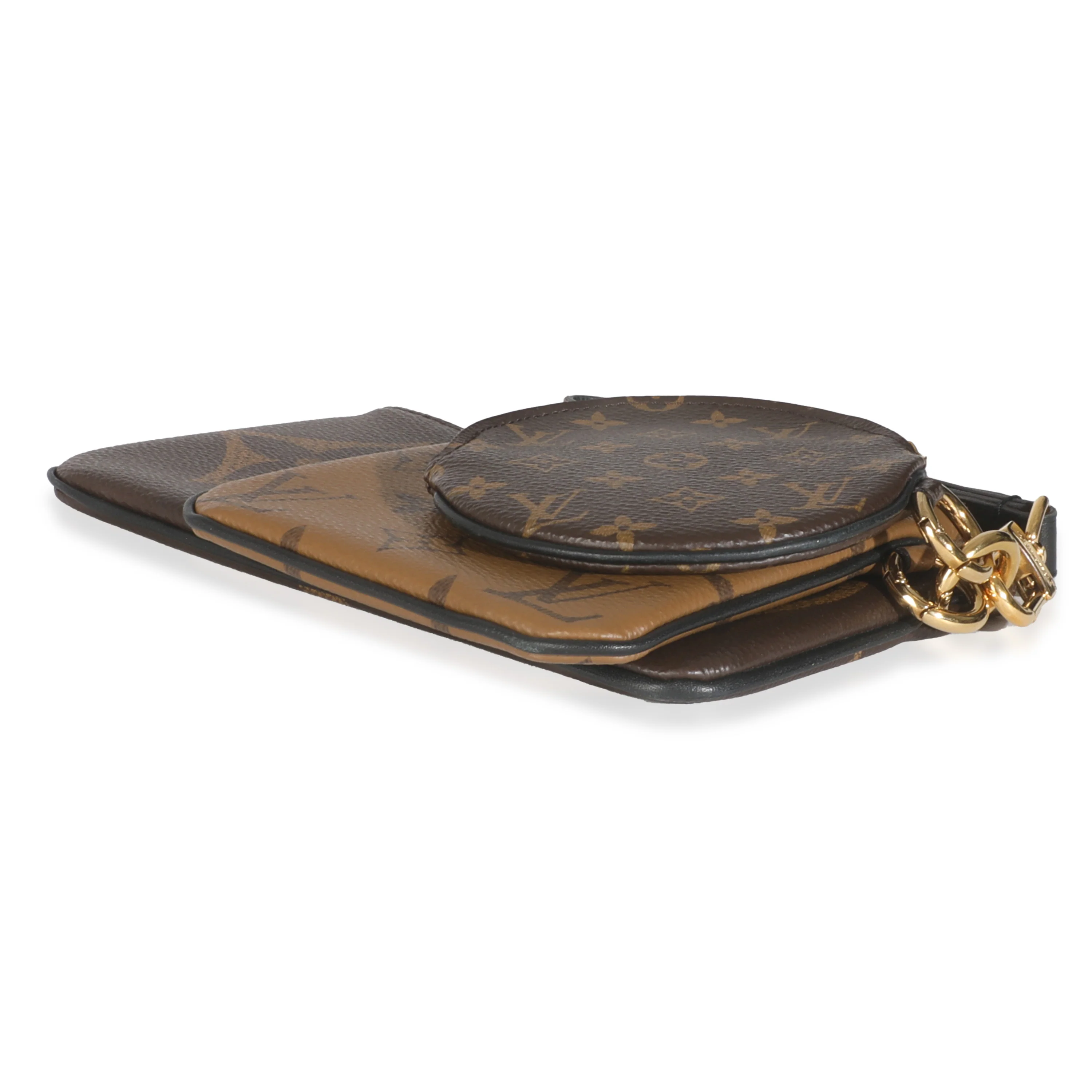 Reverse Monogram Canvas Trio Pochette - Image 5