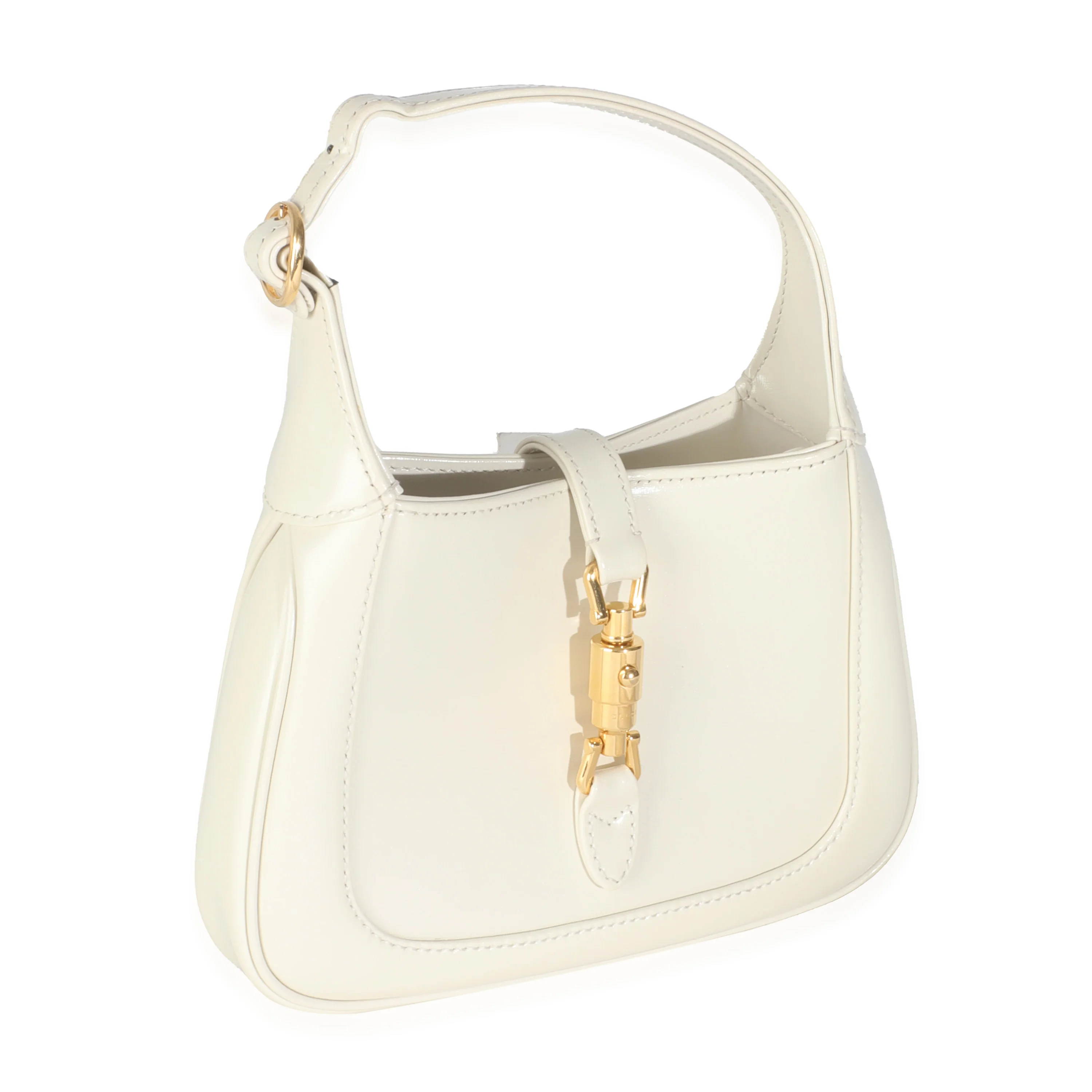 Mystic White Calfskin Mini Jackie 1961 Hobo - Image 4