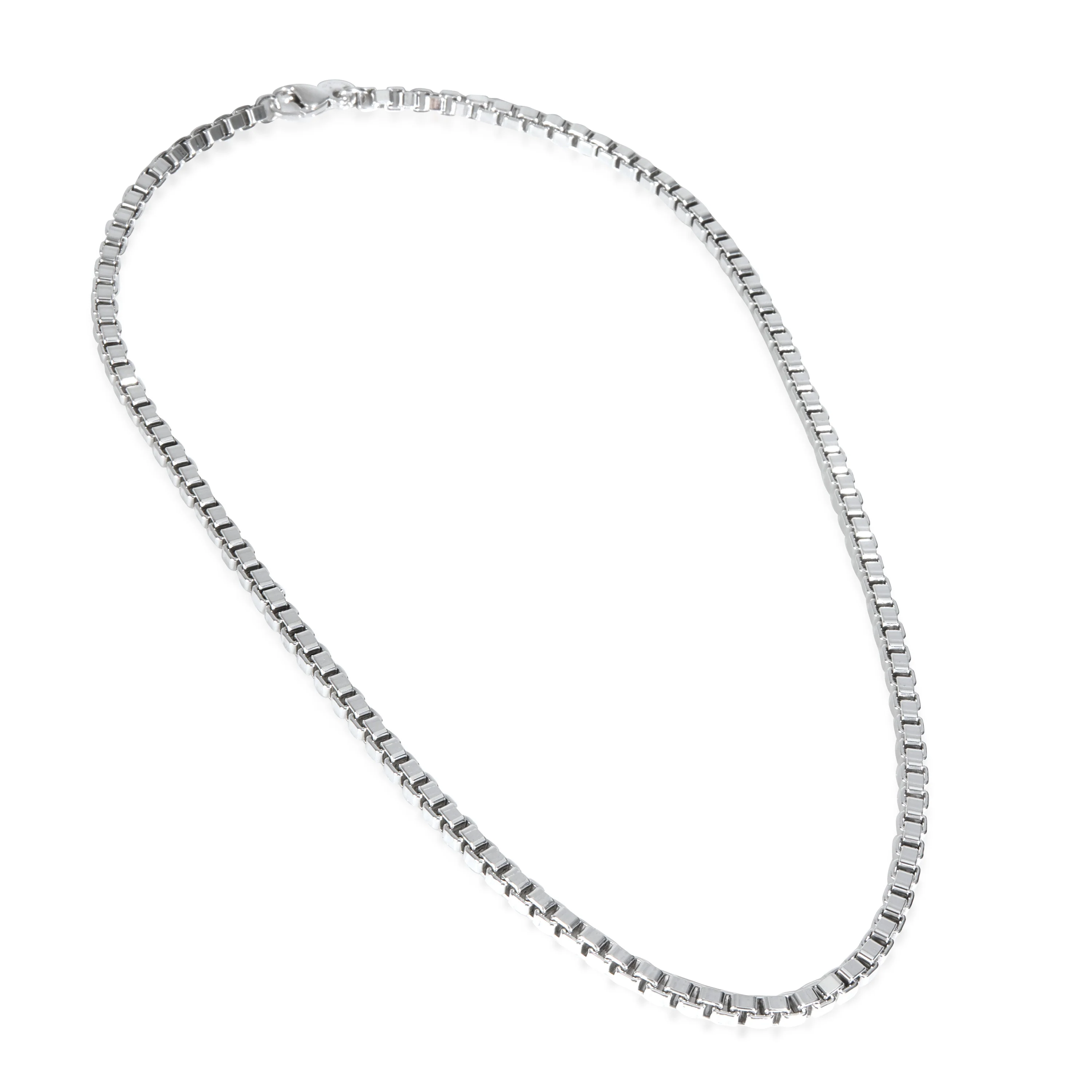 Sterling Silver Venetian Link Necklace - Image 2