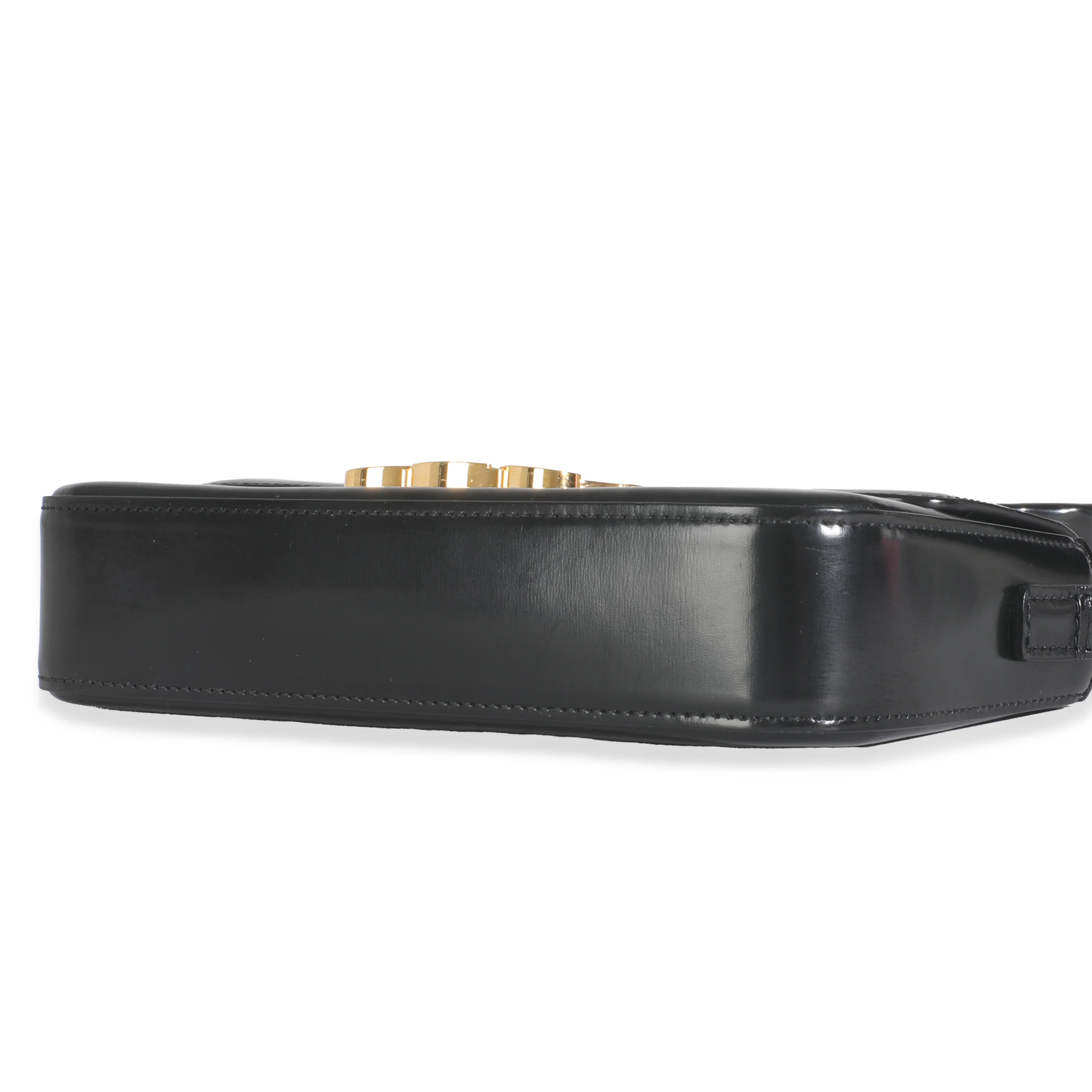 Black Shiny Calfskin Triomphe Shoulder bag - Image 6