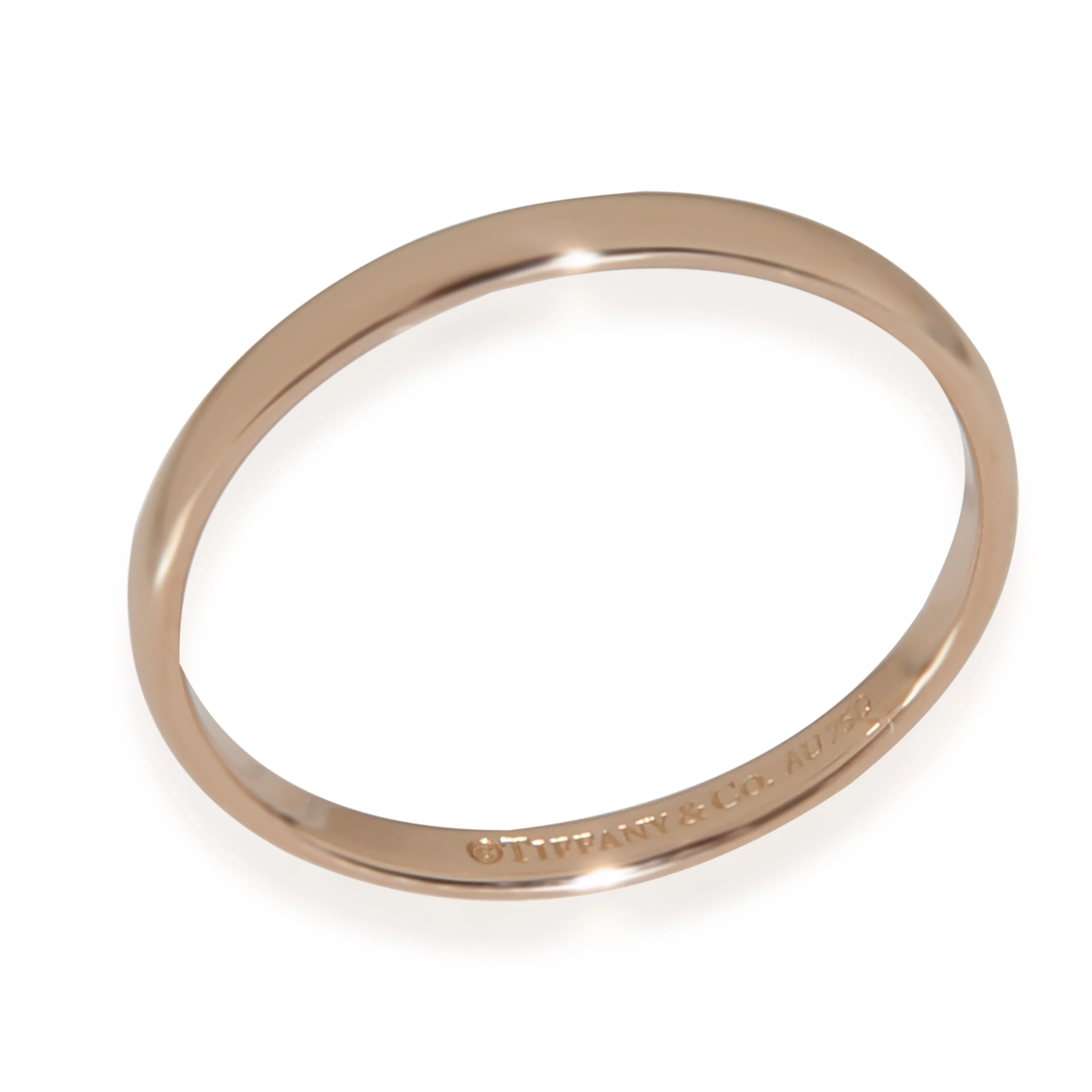 Rose Gold 2mm Tiffany Forever Band - Image 3