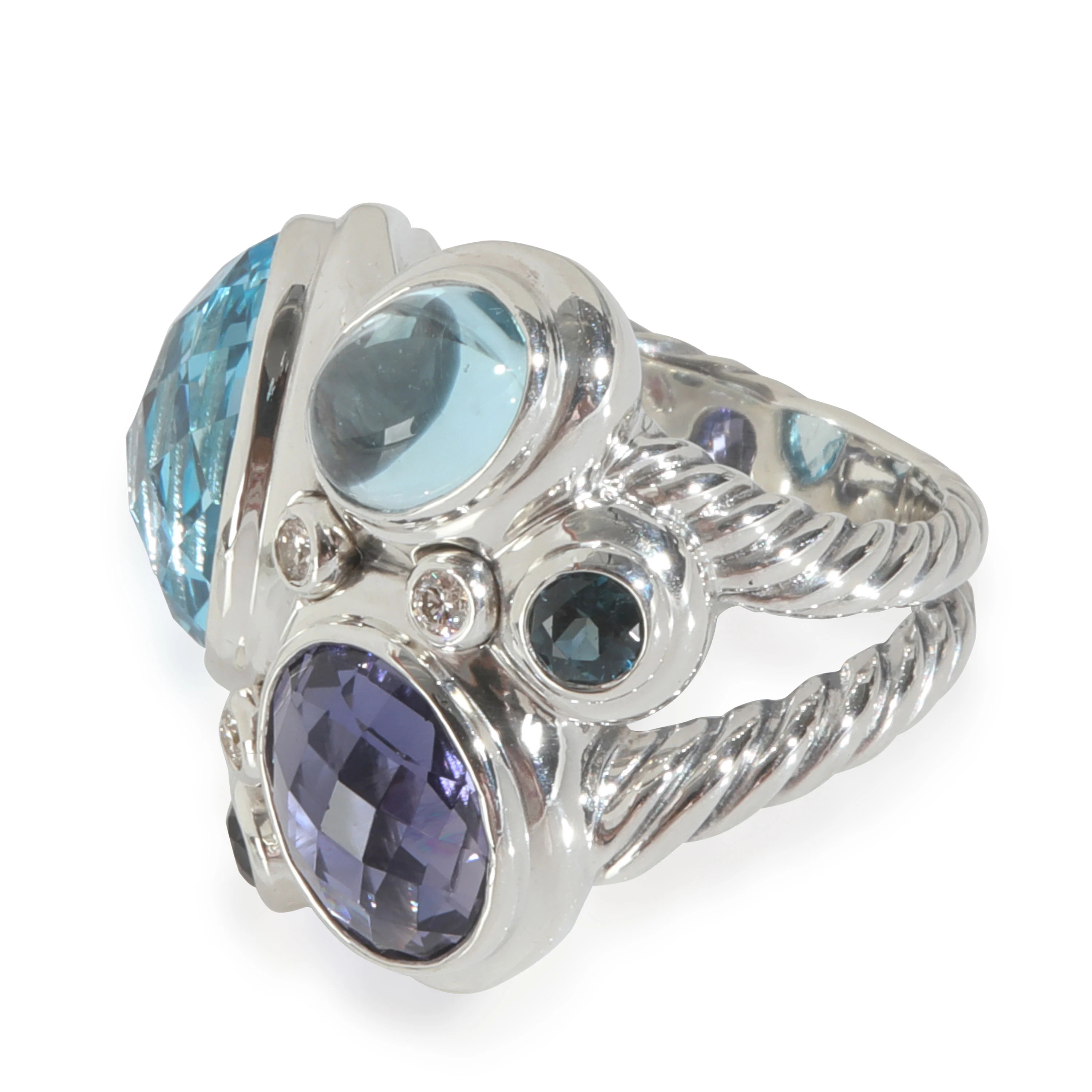 Sterling Silver  Mosaic Ring - Image 2