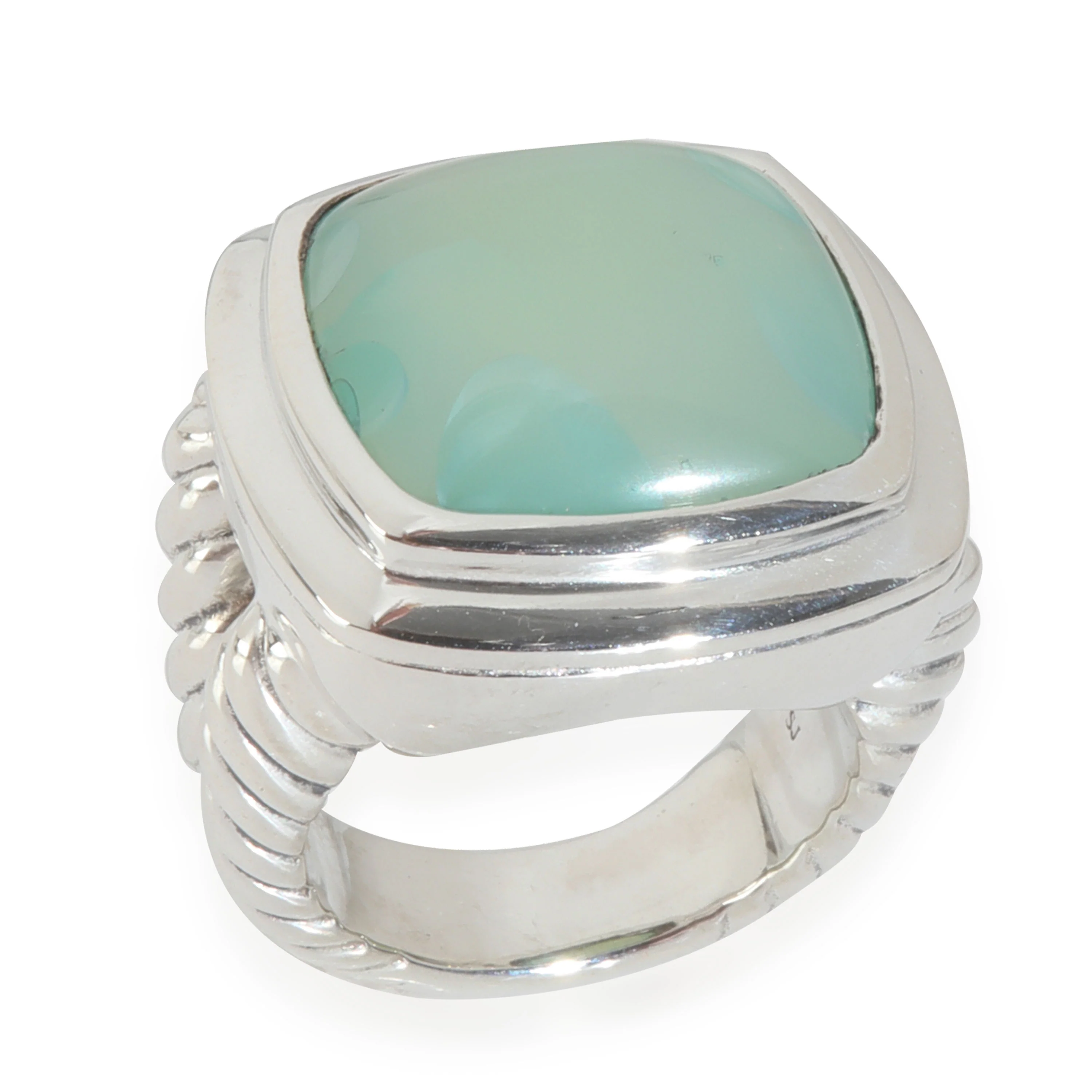 Sterling Silver Chalcedony Albion Ring - Image 3