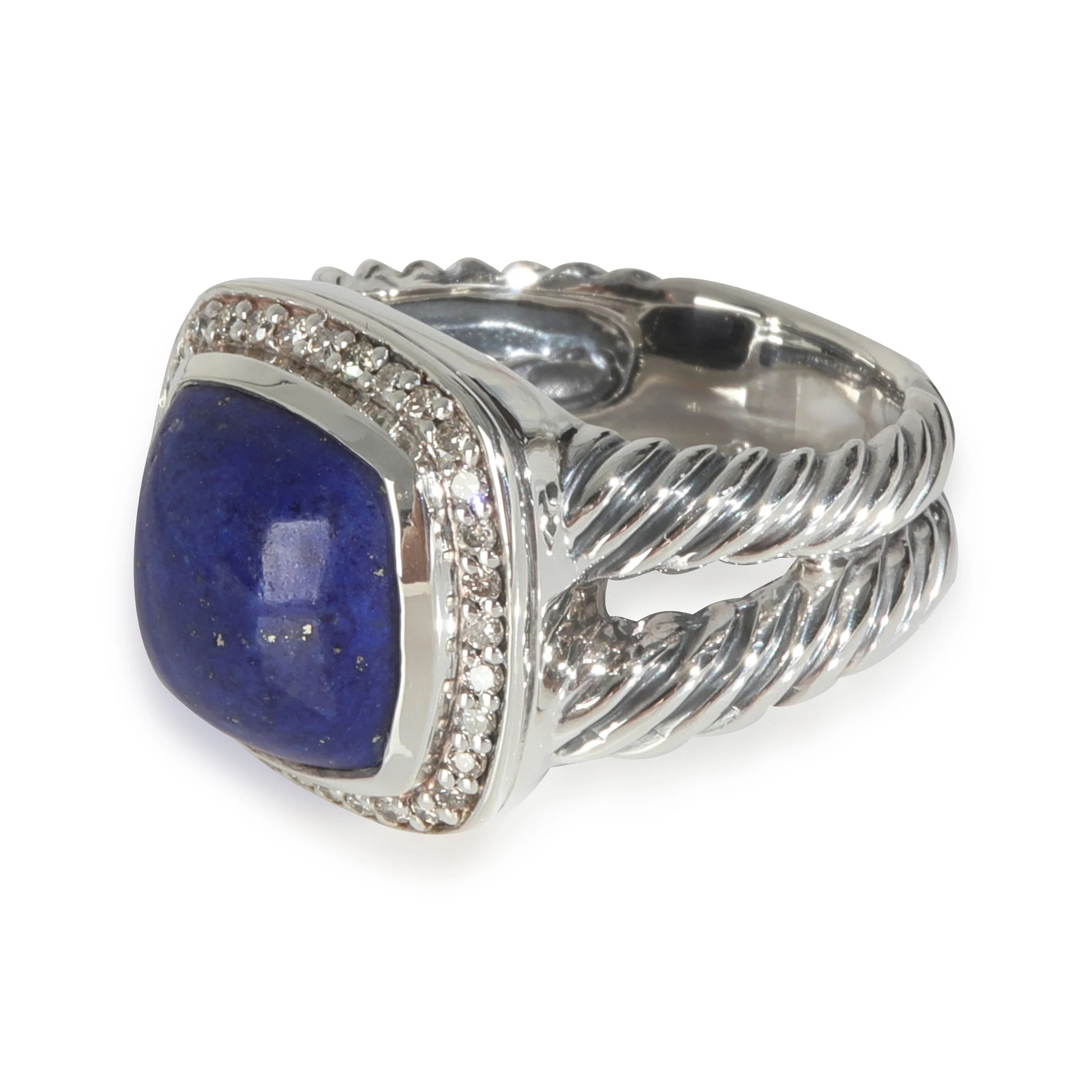 Sterling Silver Lapis Albion Ring - Image 2
