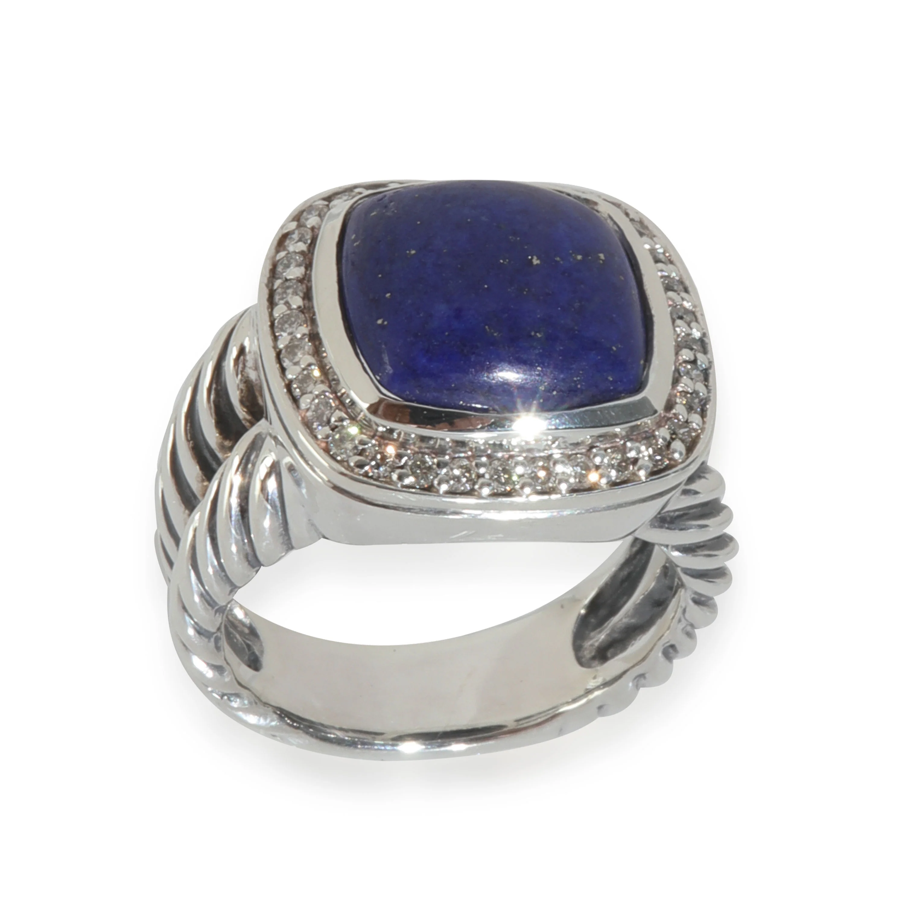 Sterling Silver Lapis Albion Ring - Image 3