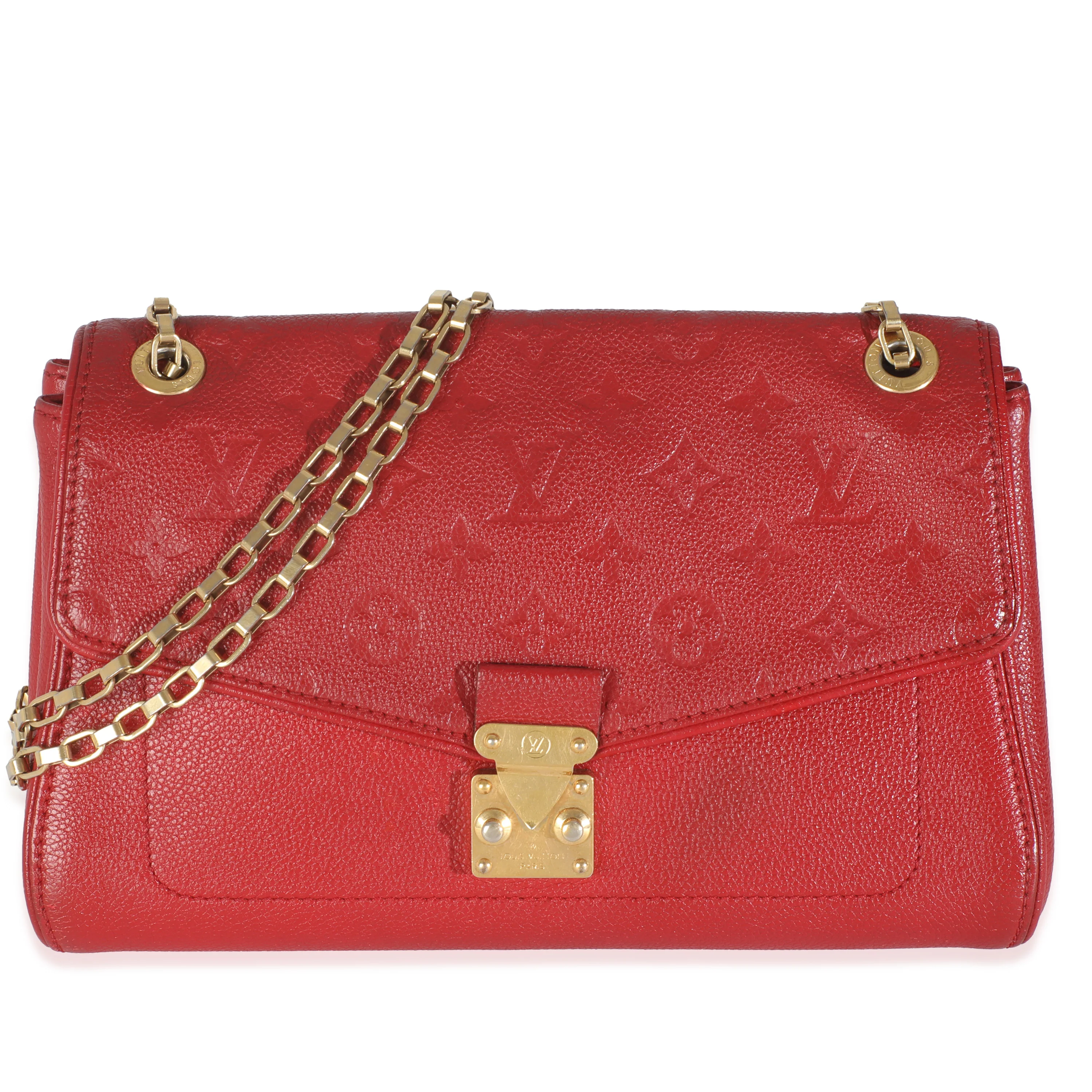 Cerise Monogram Empreinte Saint Germain PM
