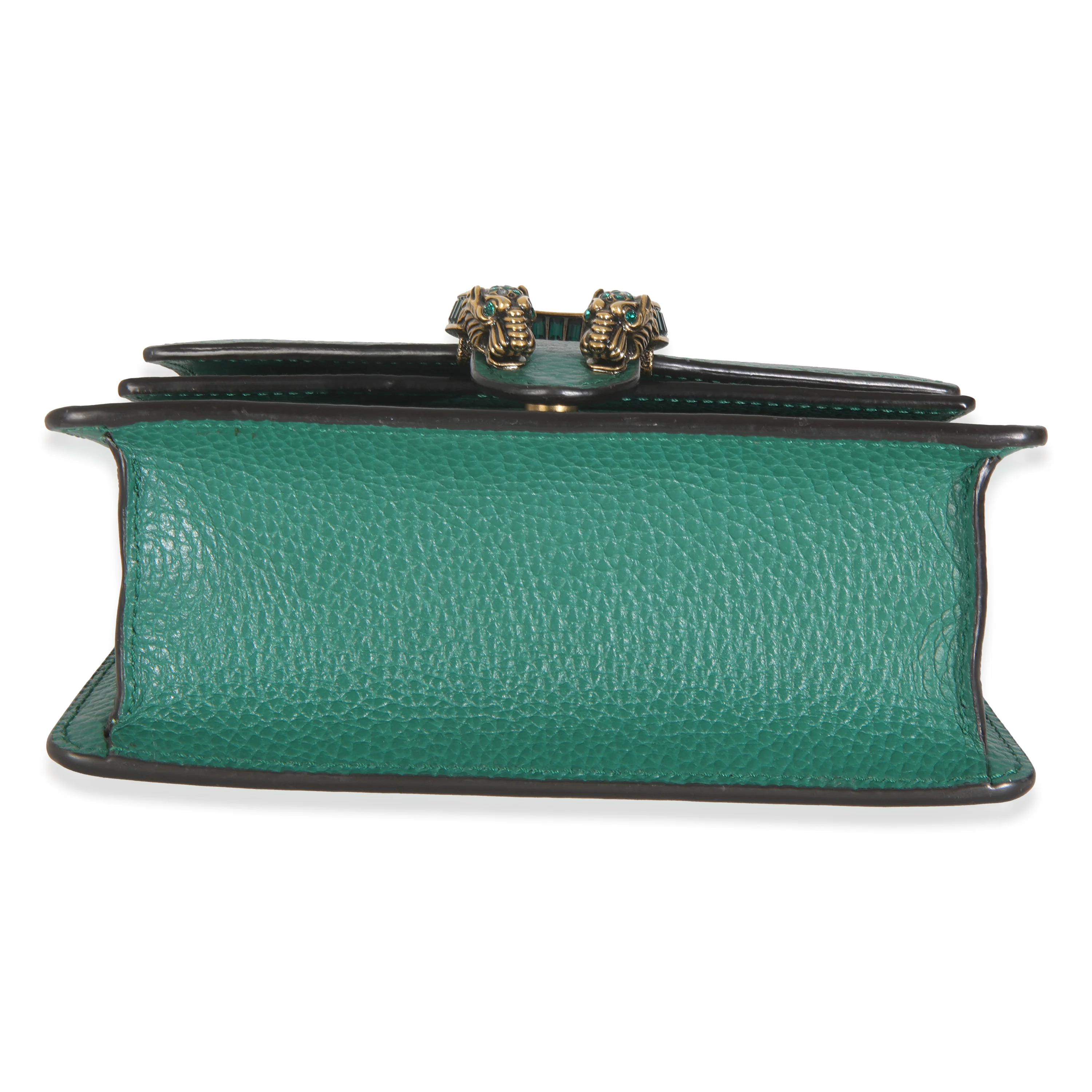 Emerald Dollar Calfskin Crystal Mini Dionysus Top Handle Bag - Image 5